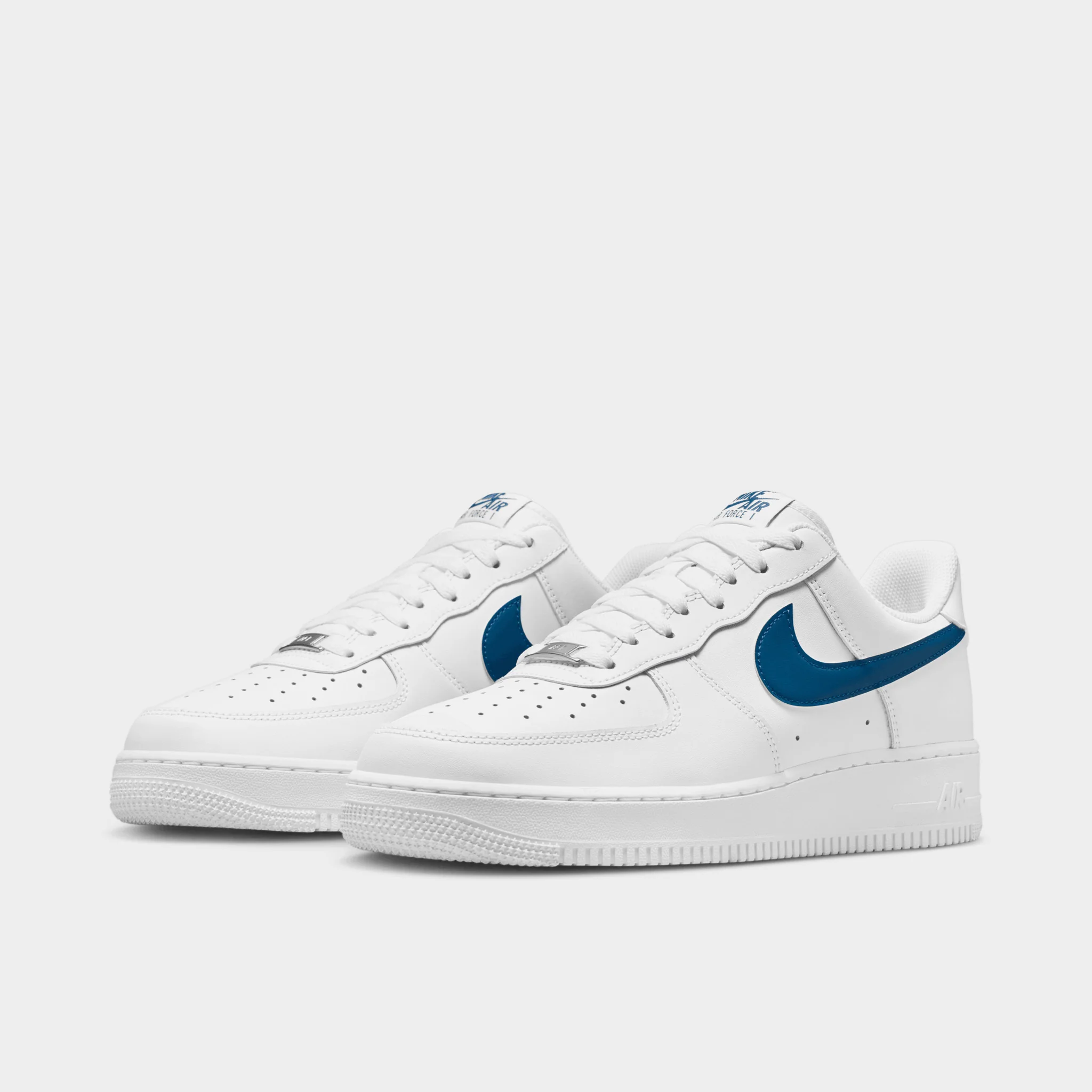 Nike Air Force 1 '07 White / Court Blue - Image 2