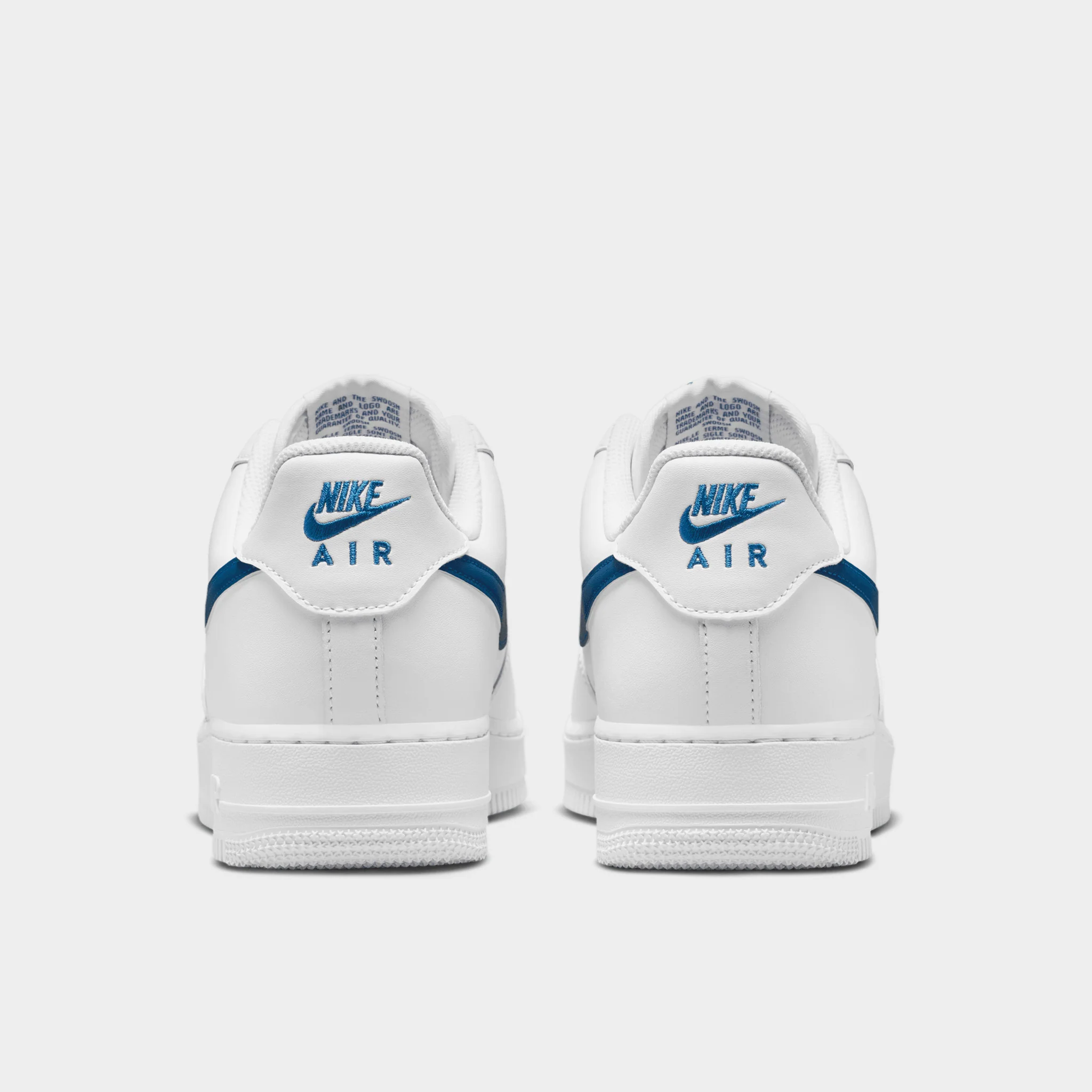 Nike Air Force 1 '07 White / Court Blue - Image 4