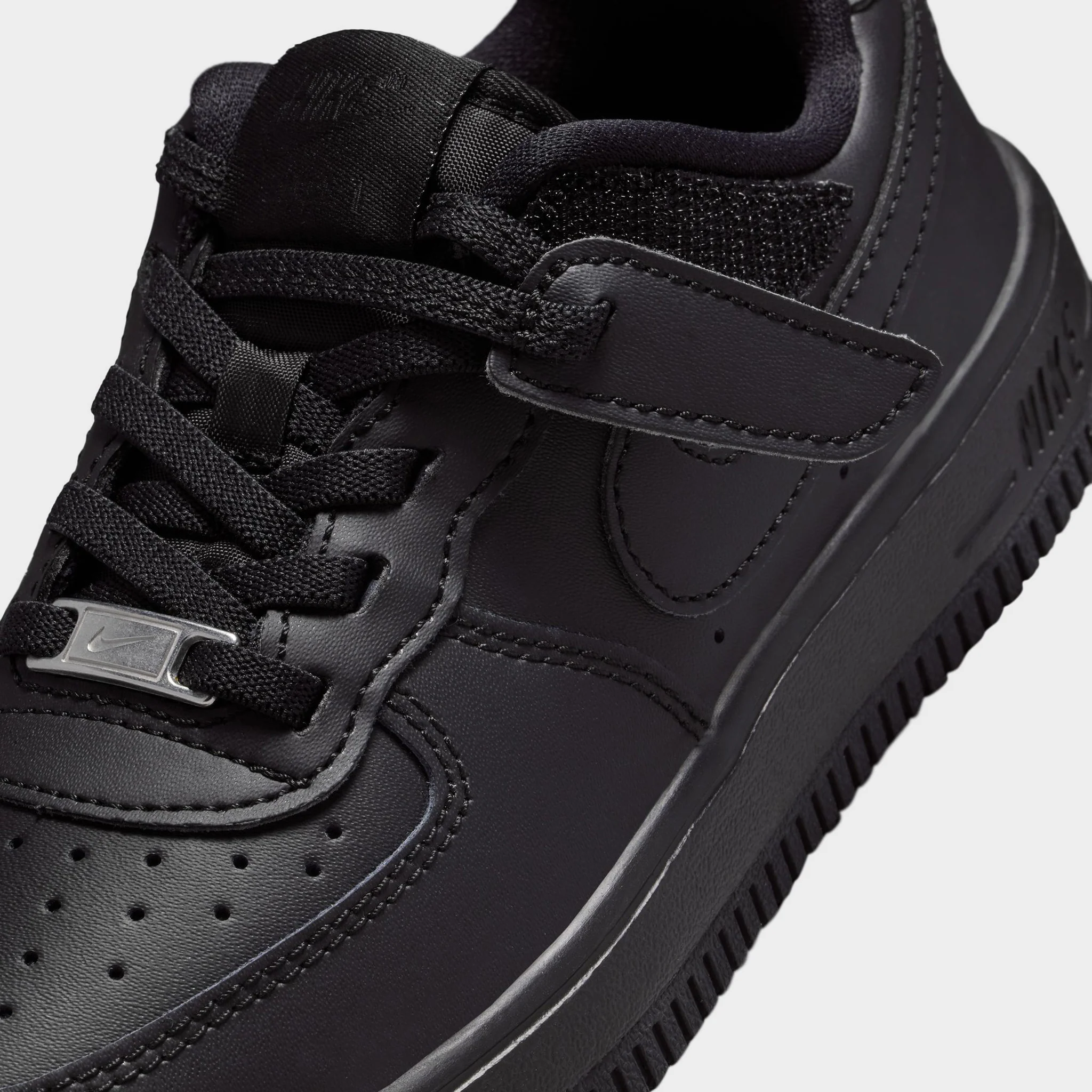 Nike Air Force 1 Easy On PS Black / Black - Black - Image 4