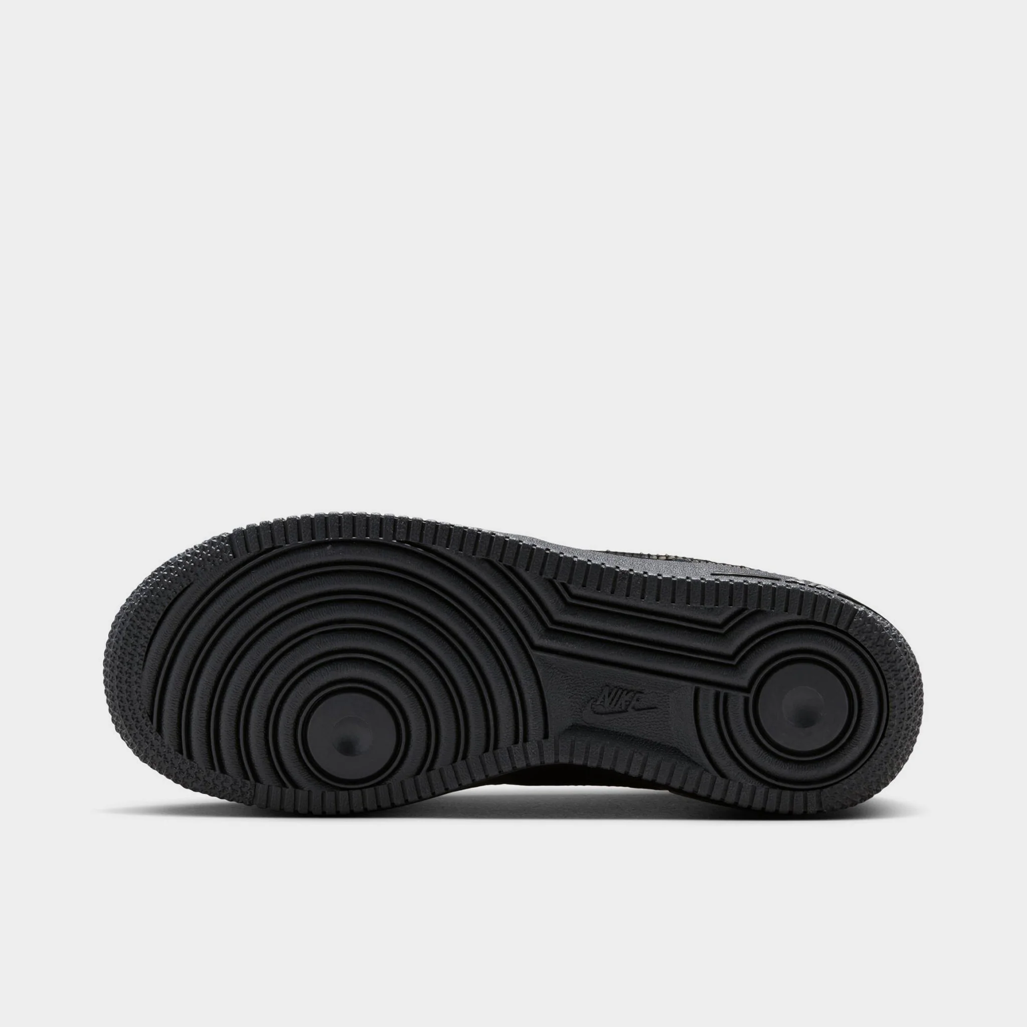 Nike Air Force 1 GS Black / Black - Dark Smoke Grey - Image 7