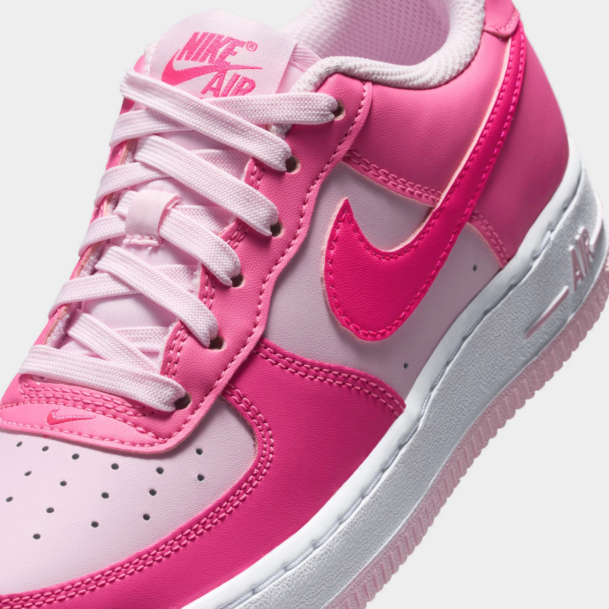 Nike Air Force 1 GS Pinksicle / Hyper Pink - Pink Foam - Image 3