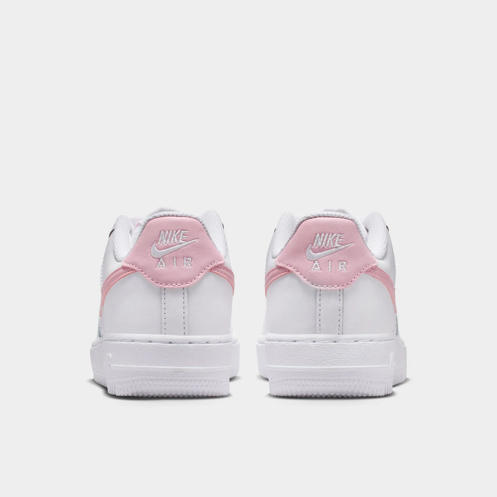 Nike Air Force 1 GS White / Medium Soft Pink - White - Image 4