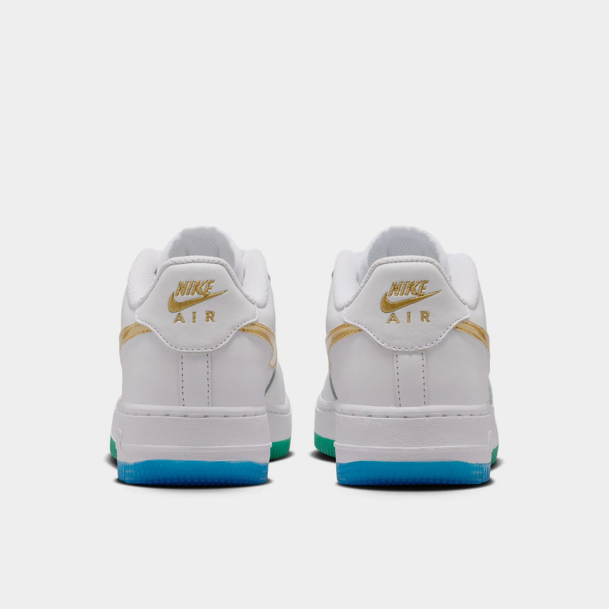 Nike Air Force 1 GS World Cup White / Metallic Gold - Soar Sonic Yellow - Image 5