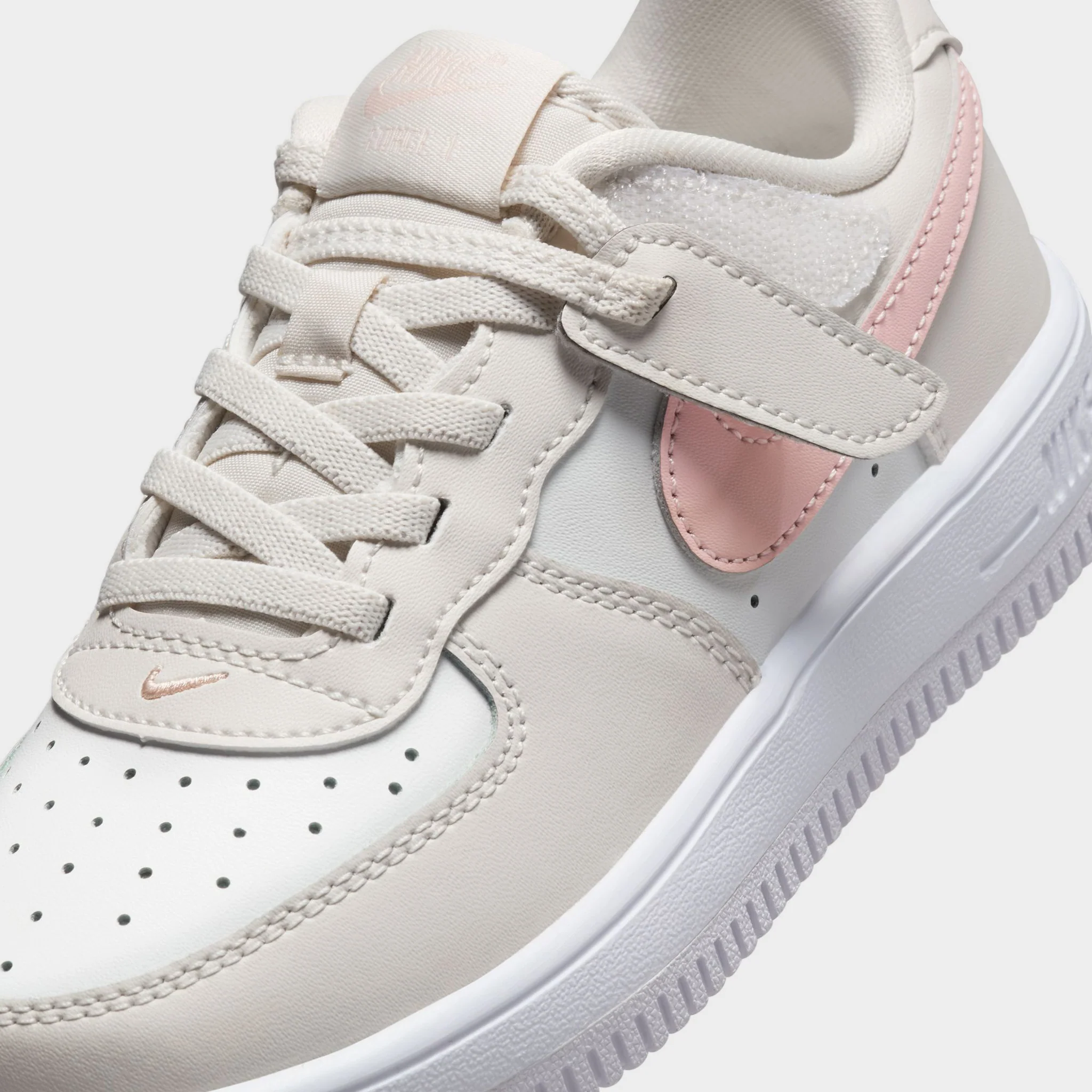 Nike Air Force 1 Low EasyOn PS Phantom / Echo Pink - Summit White - Image 3