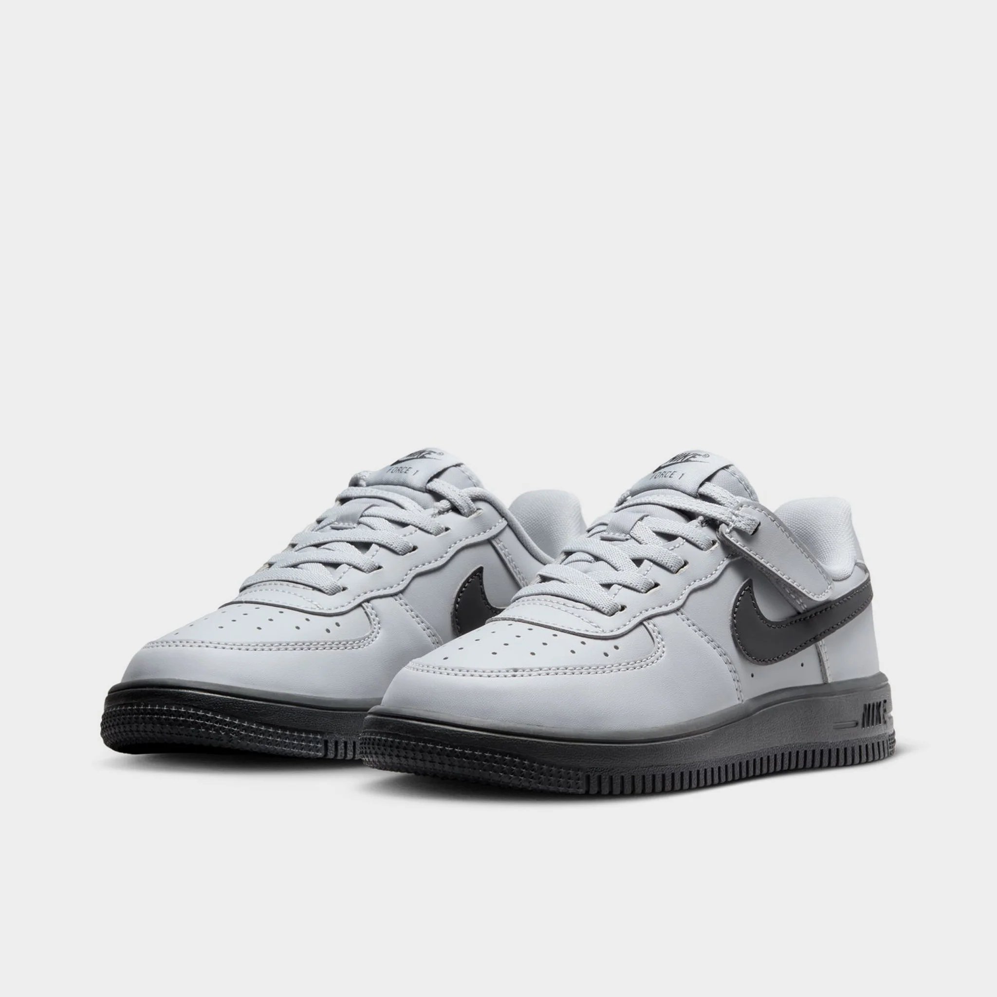 Nike Air Force 1 Low Easyon PS Wolf Grey / Dark Smoke Grey - Image 2