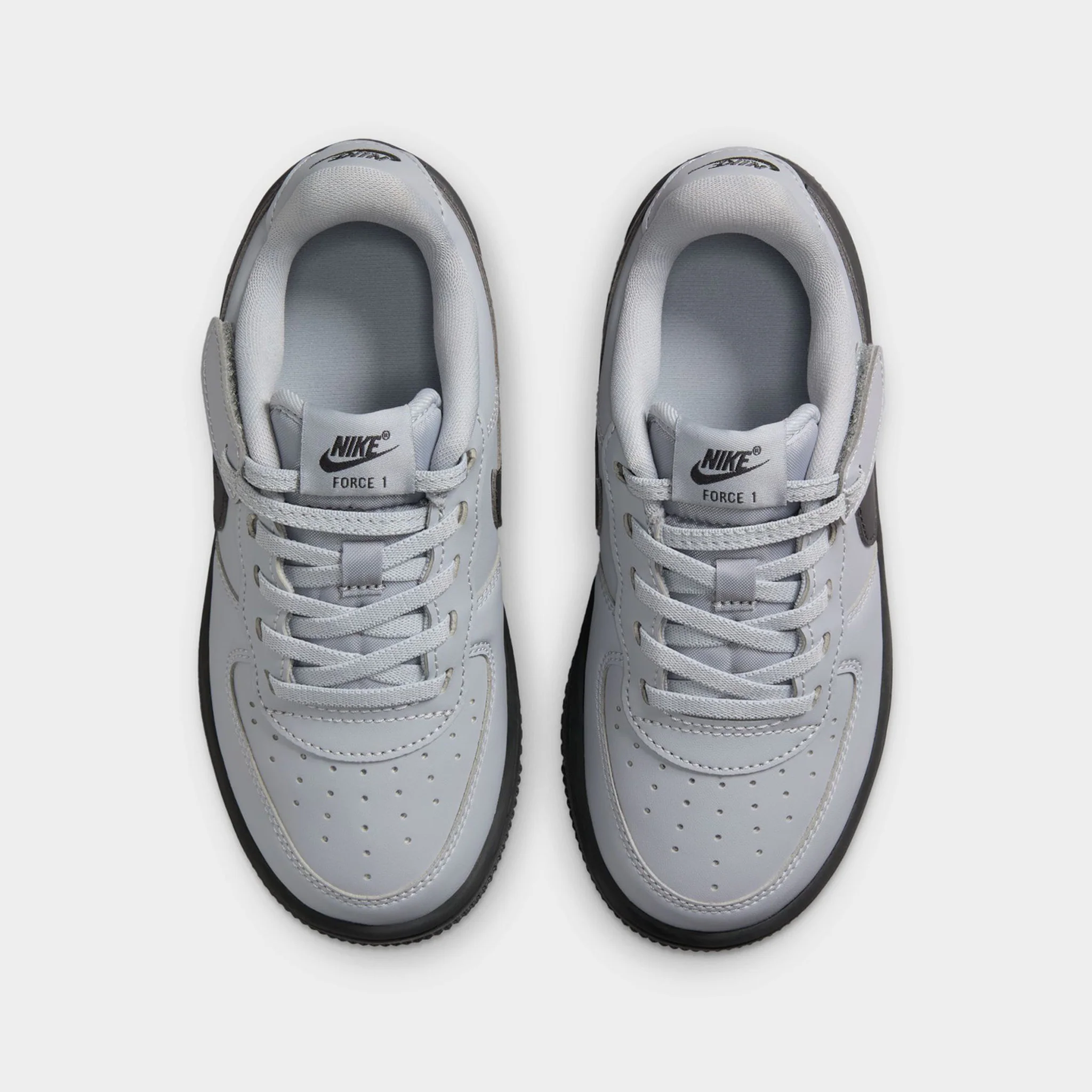 Nike Air Force 1 Low Easyon PS Wolf Grey / Dark Smoke Grey - Image 5