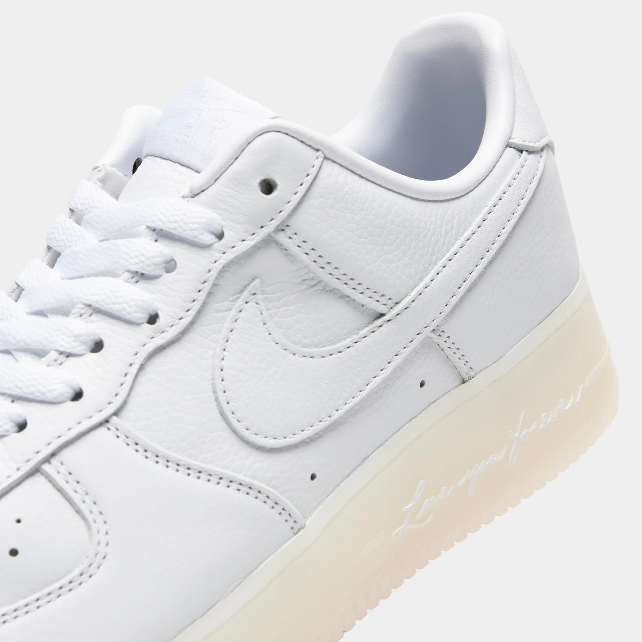 Nike NOCTA Air Force 1 Low SP "LYF" White / Cobalt Tint - Metallic Silver - Image 3