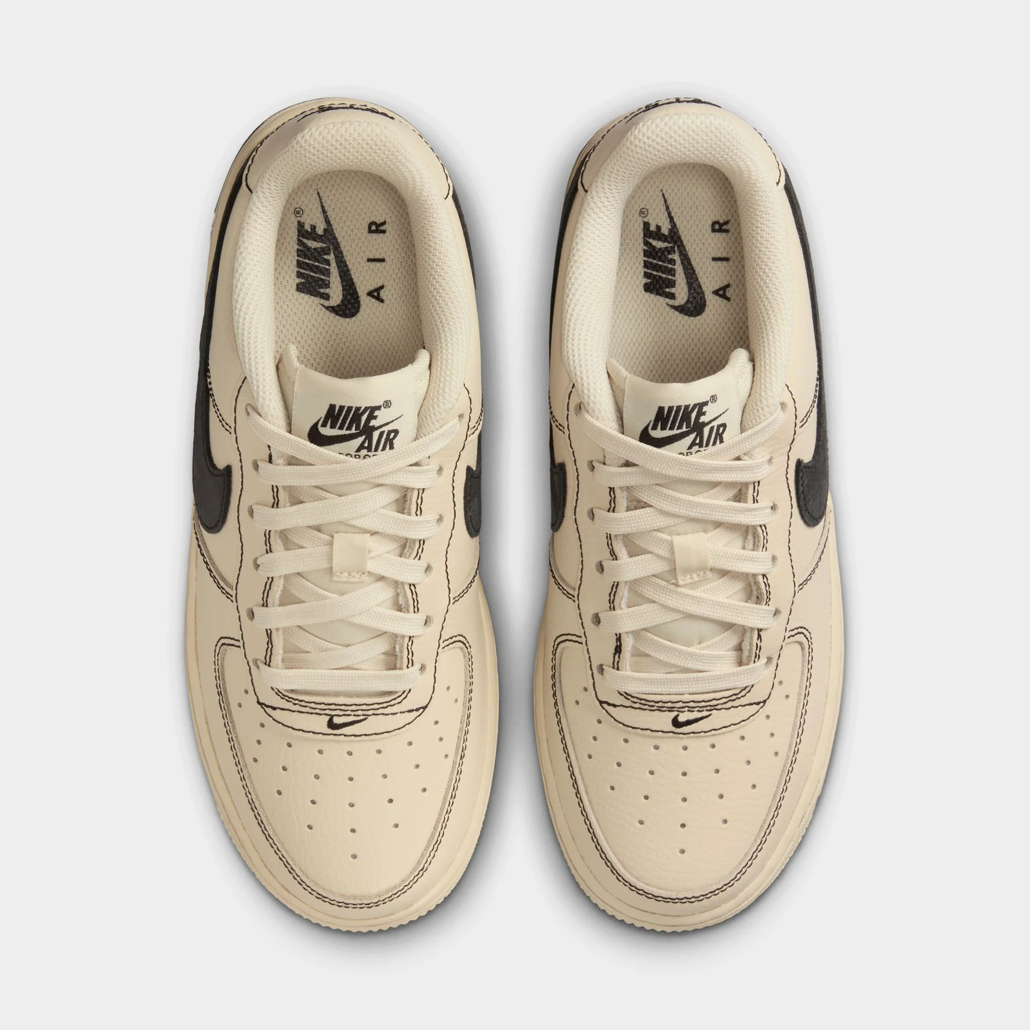 Nike Air Force 1 LV8 4 GS Light Khaki / Black - Image 5