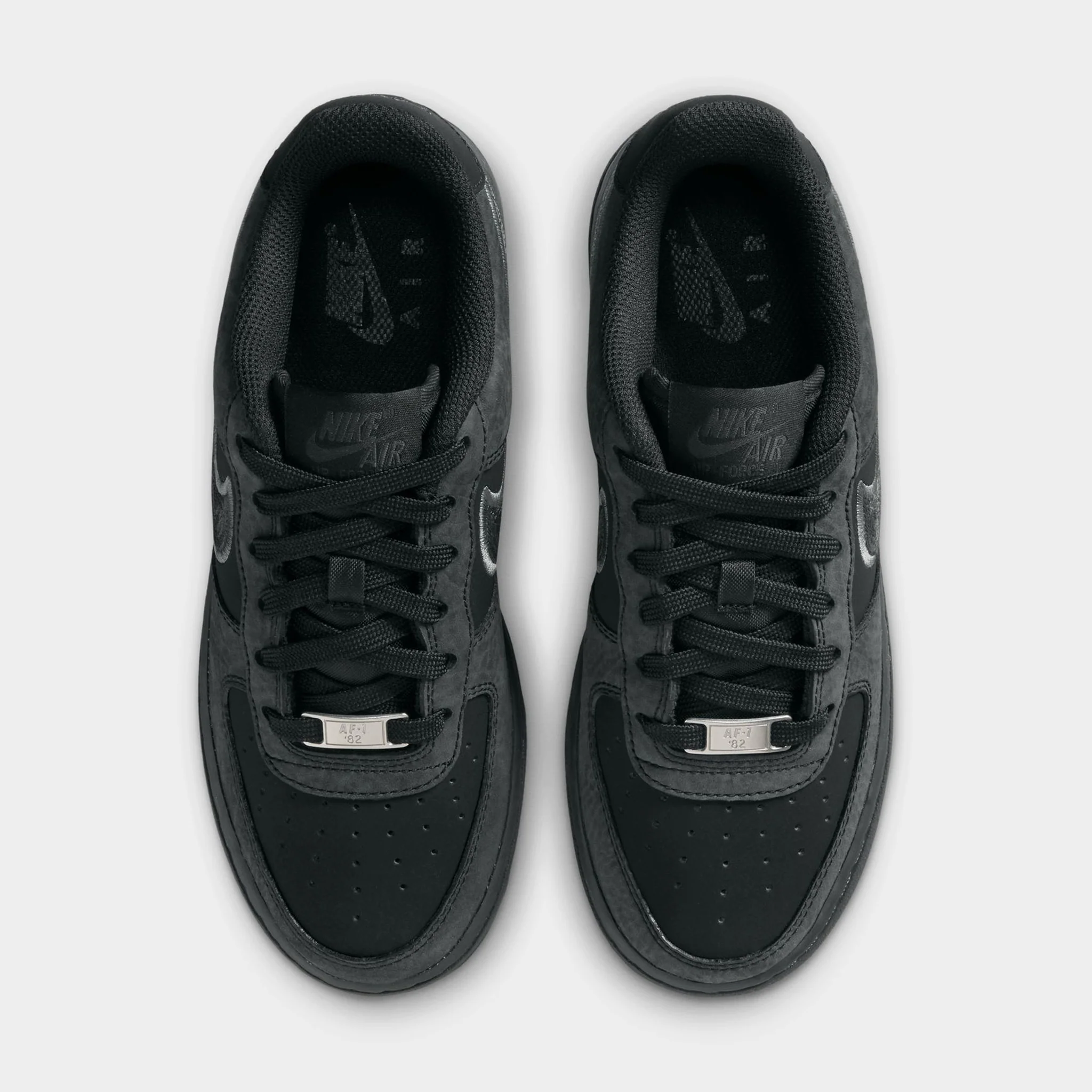Nike Air Force 1 LV8 Black / Dark Smoke Grey - Smoke Grey - Image 7