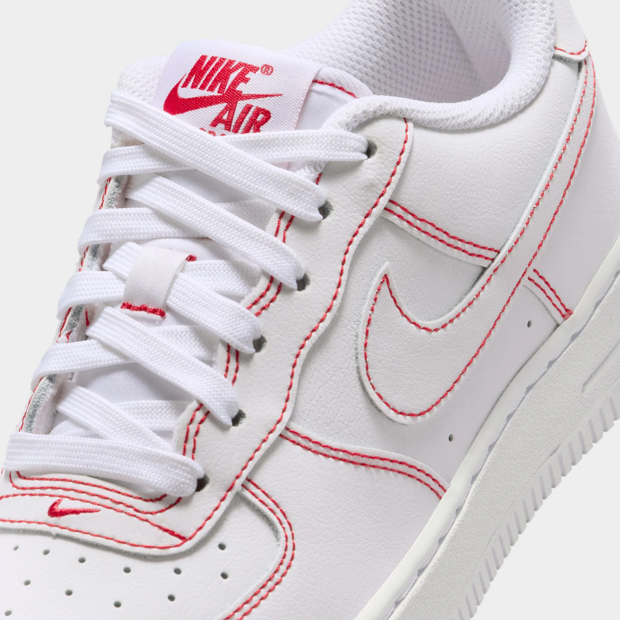 Nike Air Force 1 LV8 GS White / University Red - Image 3