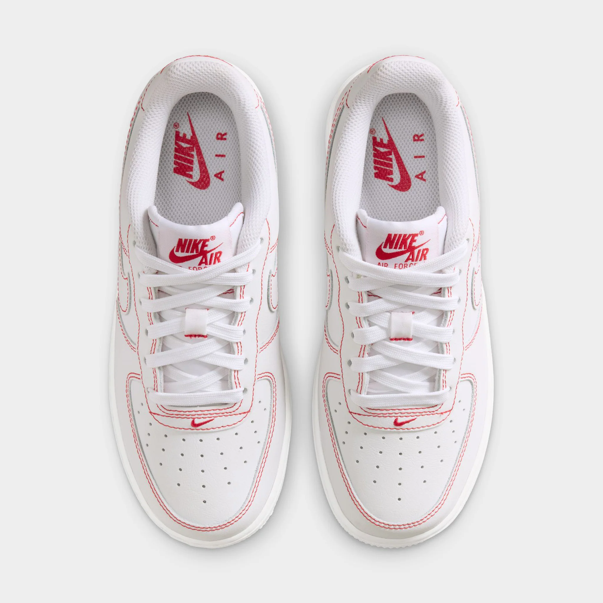 Nike Air Force 1 LV8 GS White / University Red - Image 6