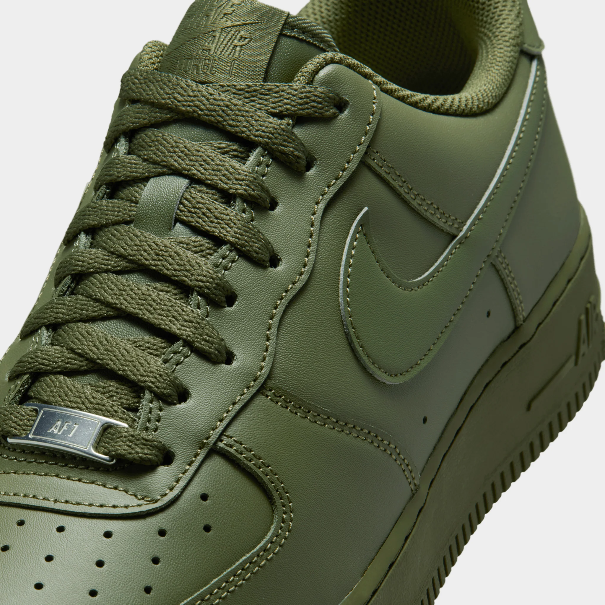 Nike Air Force 1 Olive / Black - Image 3