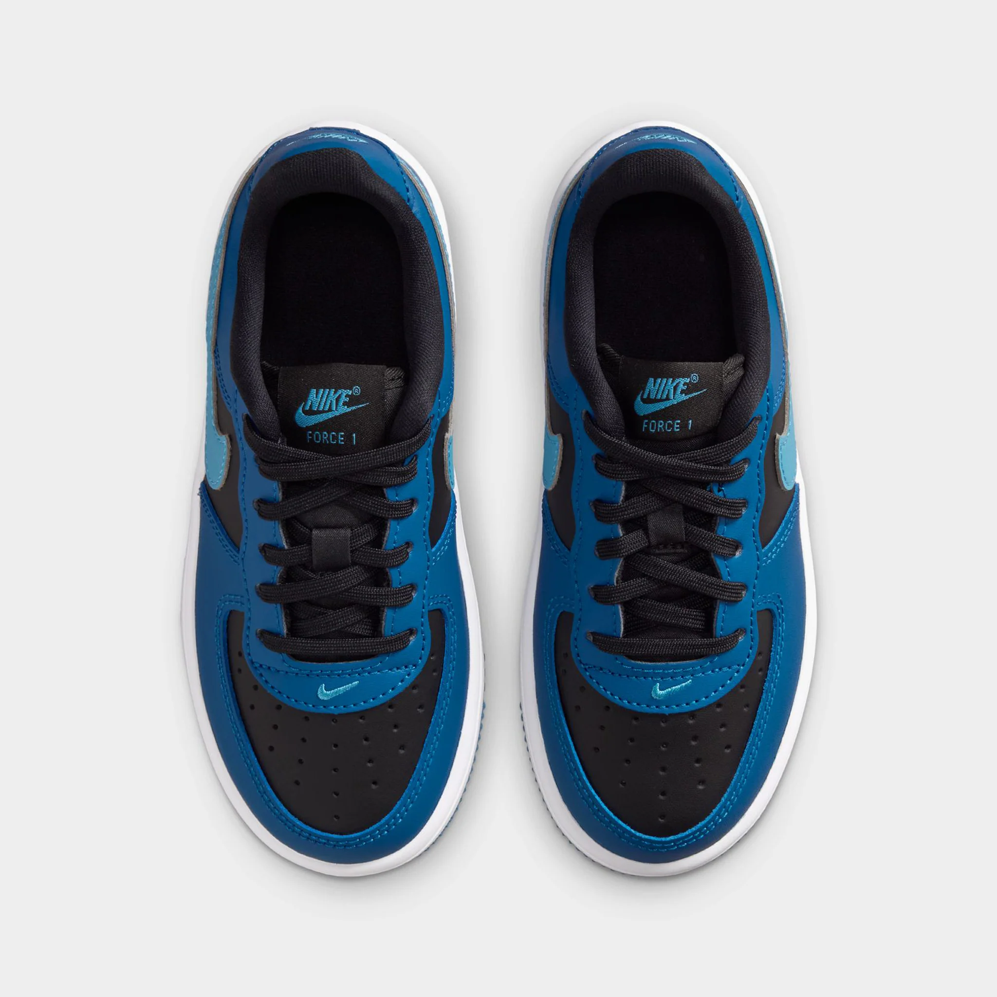 Nike Air Force 1 PS Black / Dutch Blue - Court Blue - Image 4