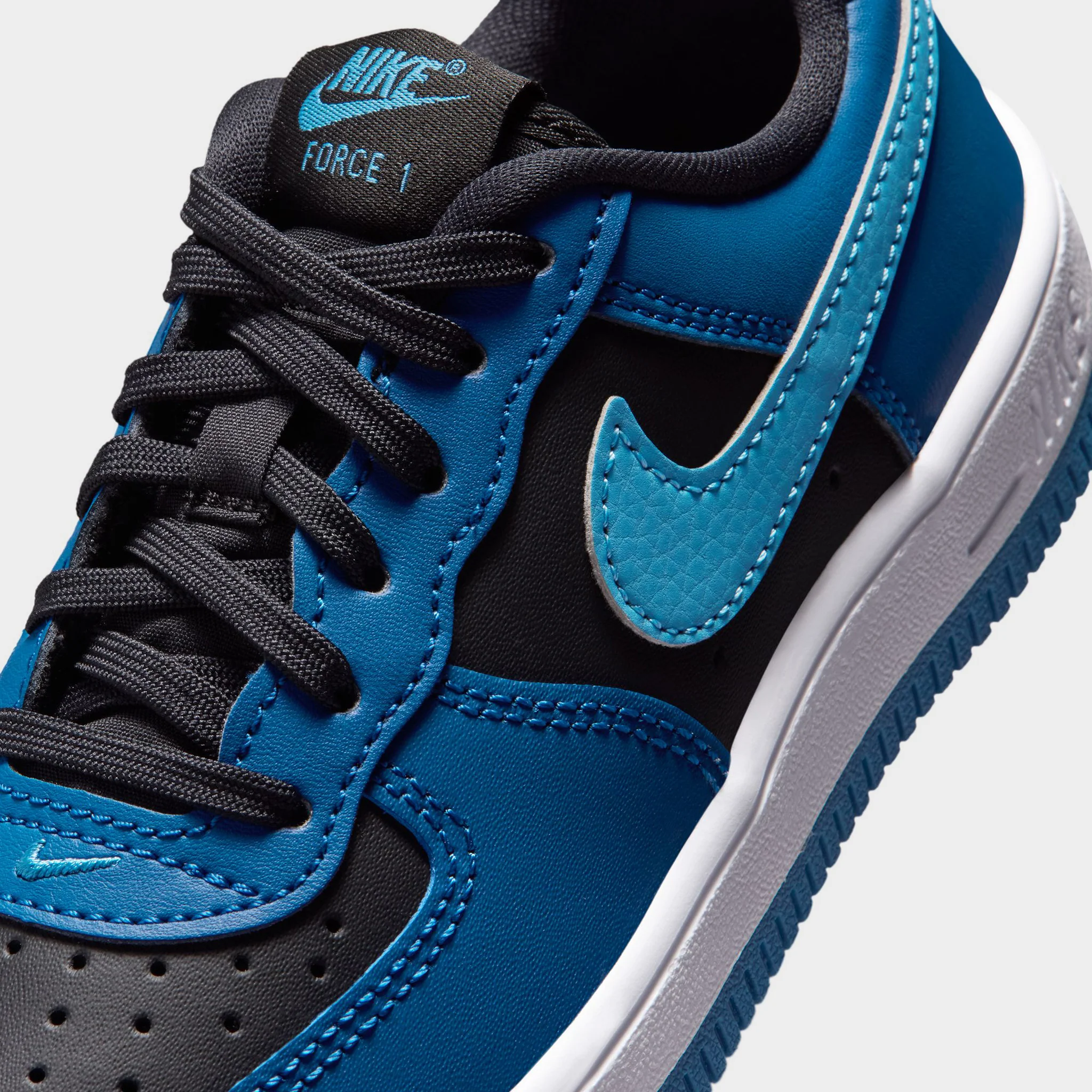 Nike Air Force 1 PS Black / Dutch Blue - Court Blue - Image 5