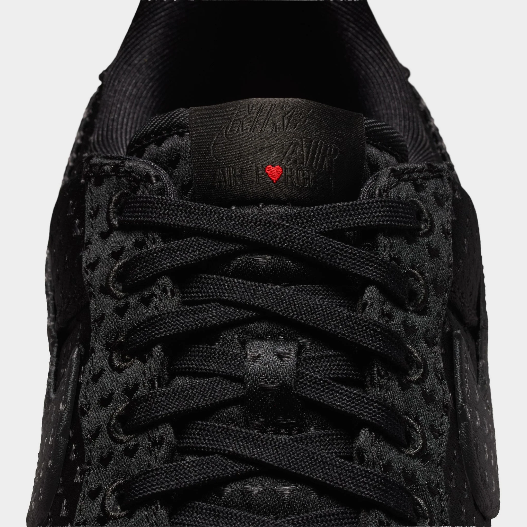 Nike Air Force 1 Retro Black / Red - Image 5