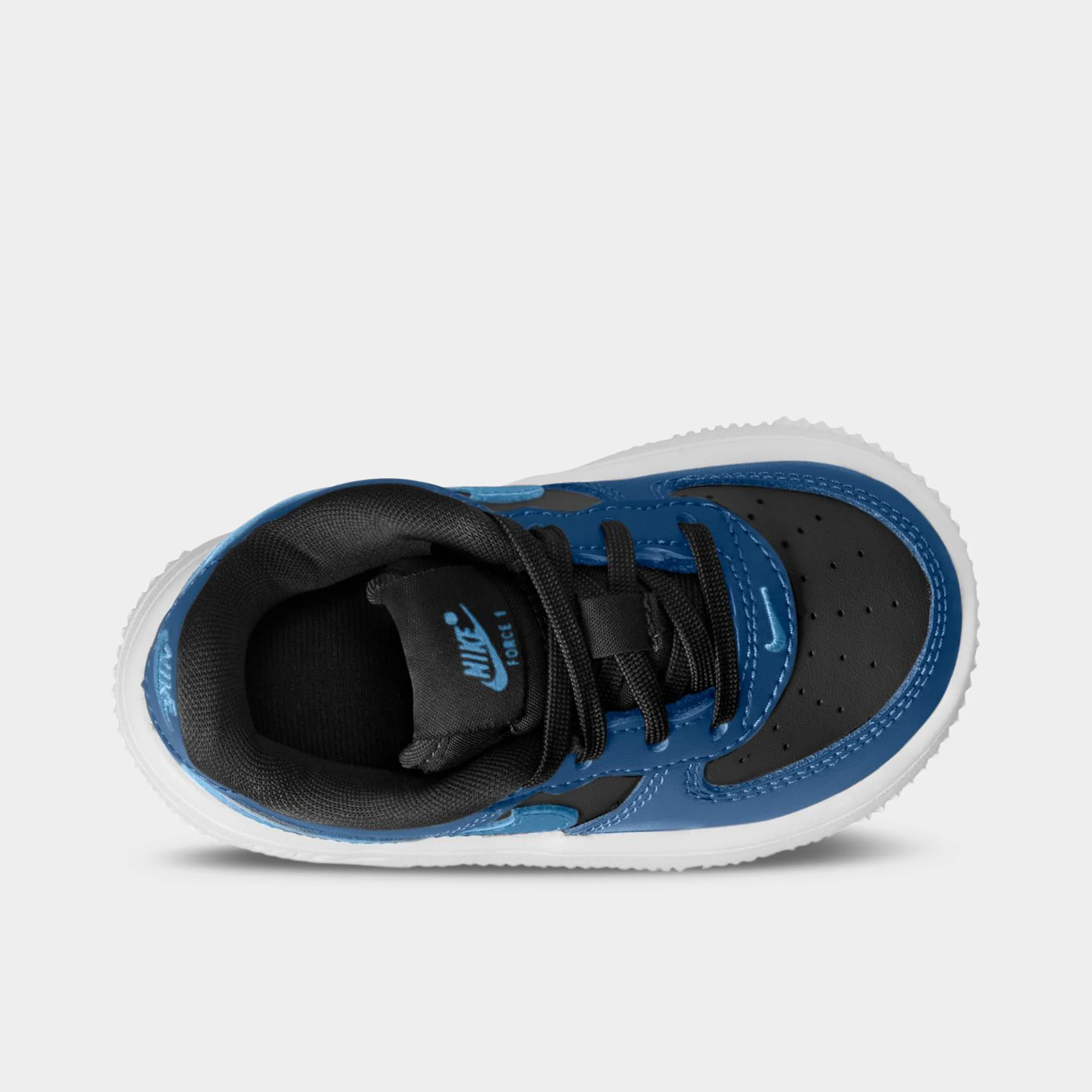 Nike Air Force 1 TD Black / Dutch Blue - Court Blue - Image 6