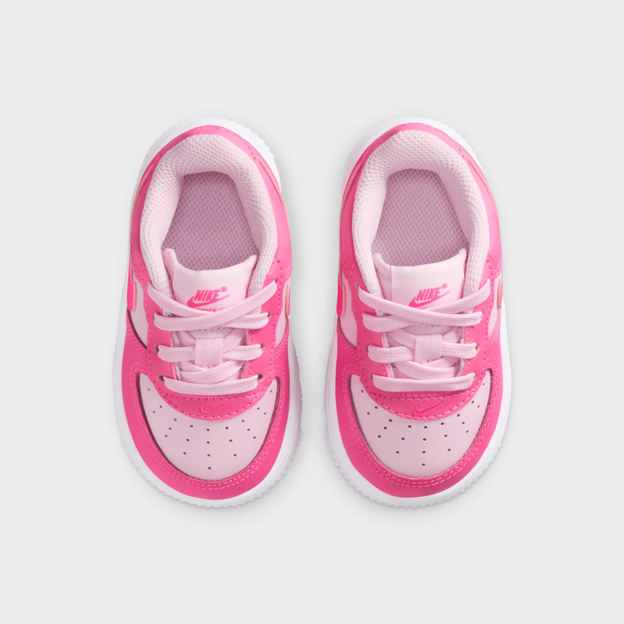 Nike Air Force 1 TD Pinksicle / Hyper Pink - Pink Foam - Image 5
