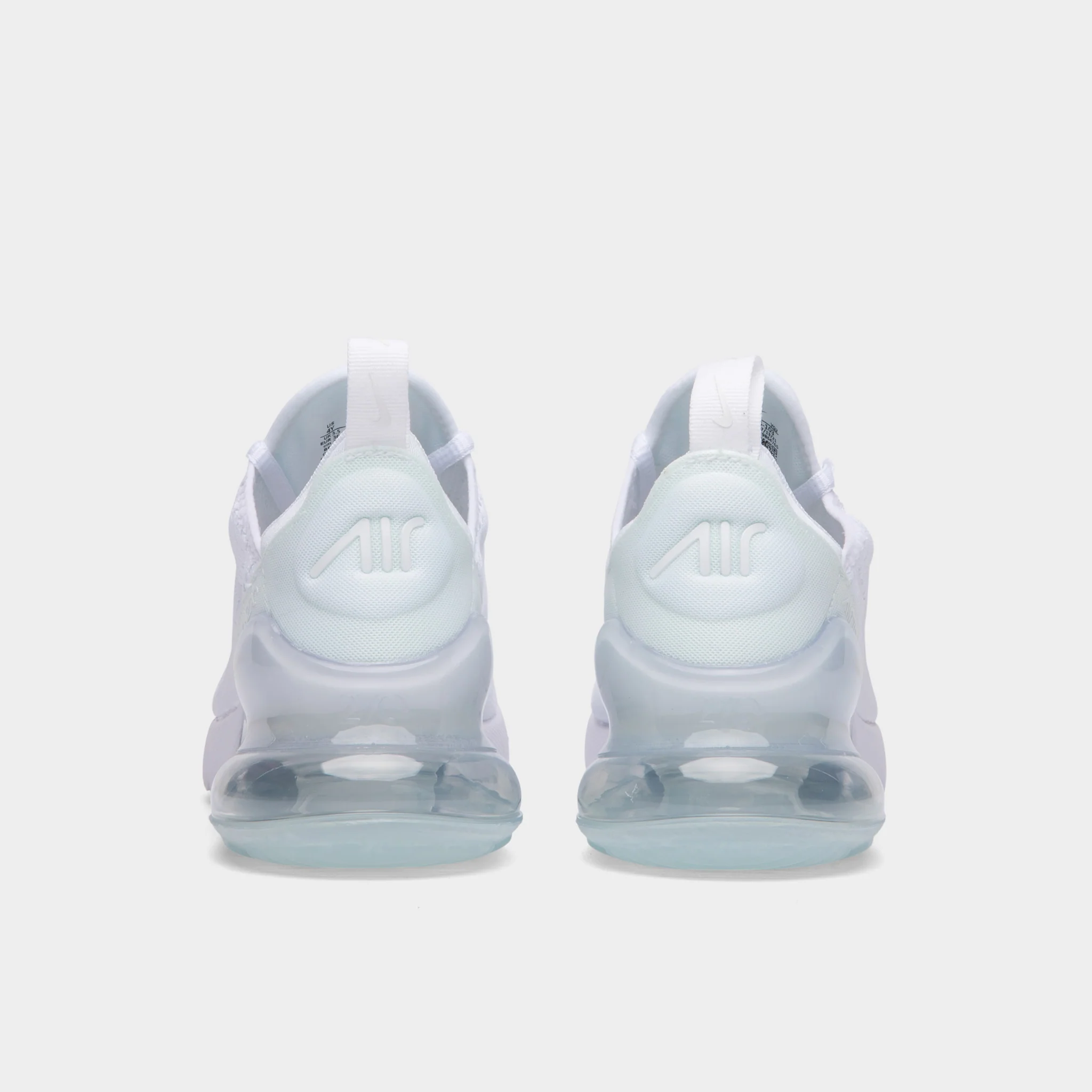 Nike Air Max 270 GS White / White - Metallic Silver - Image 4