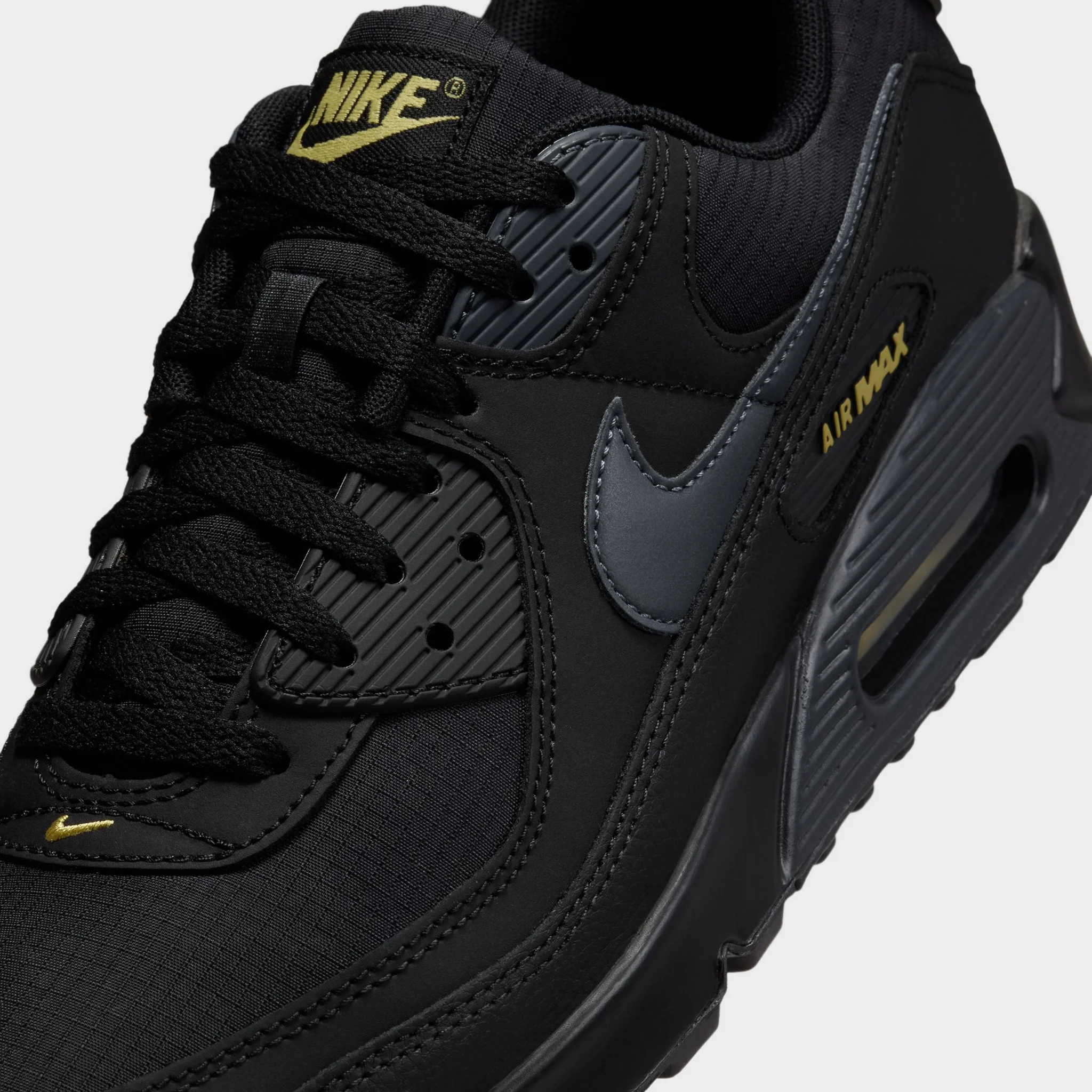 Nike Air Max 90 Black / Buff Gold - Anthracite - Image 3