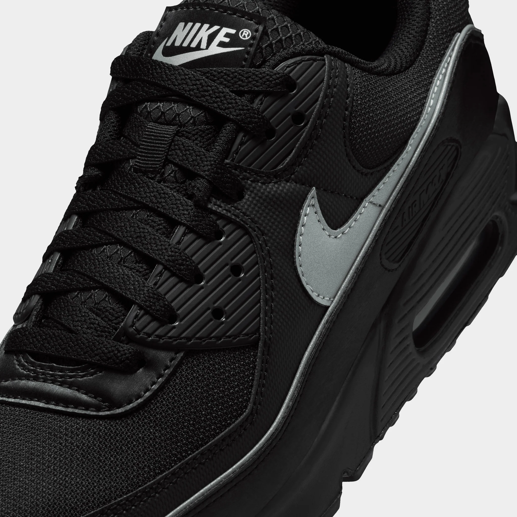 Nike Air Max 90 Black / Silver - Image 3