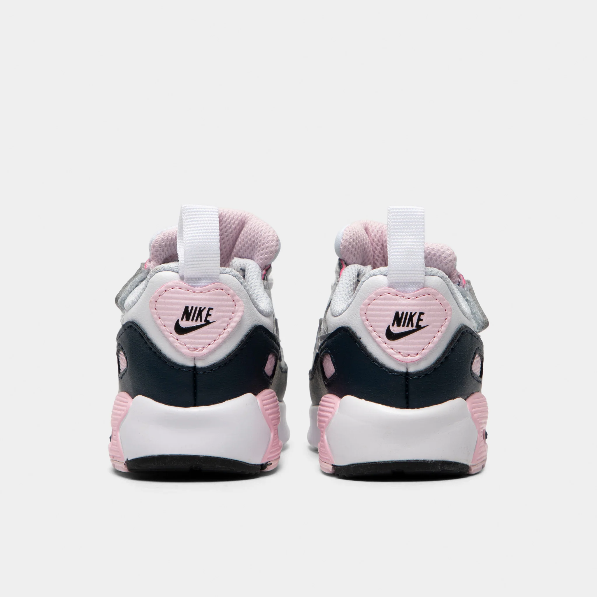 Nike Air Max 90 Easy On TD White / Pink Foam - Armoury Navy - Image 4