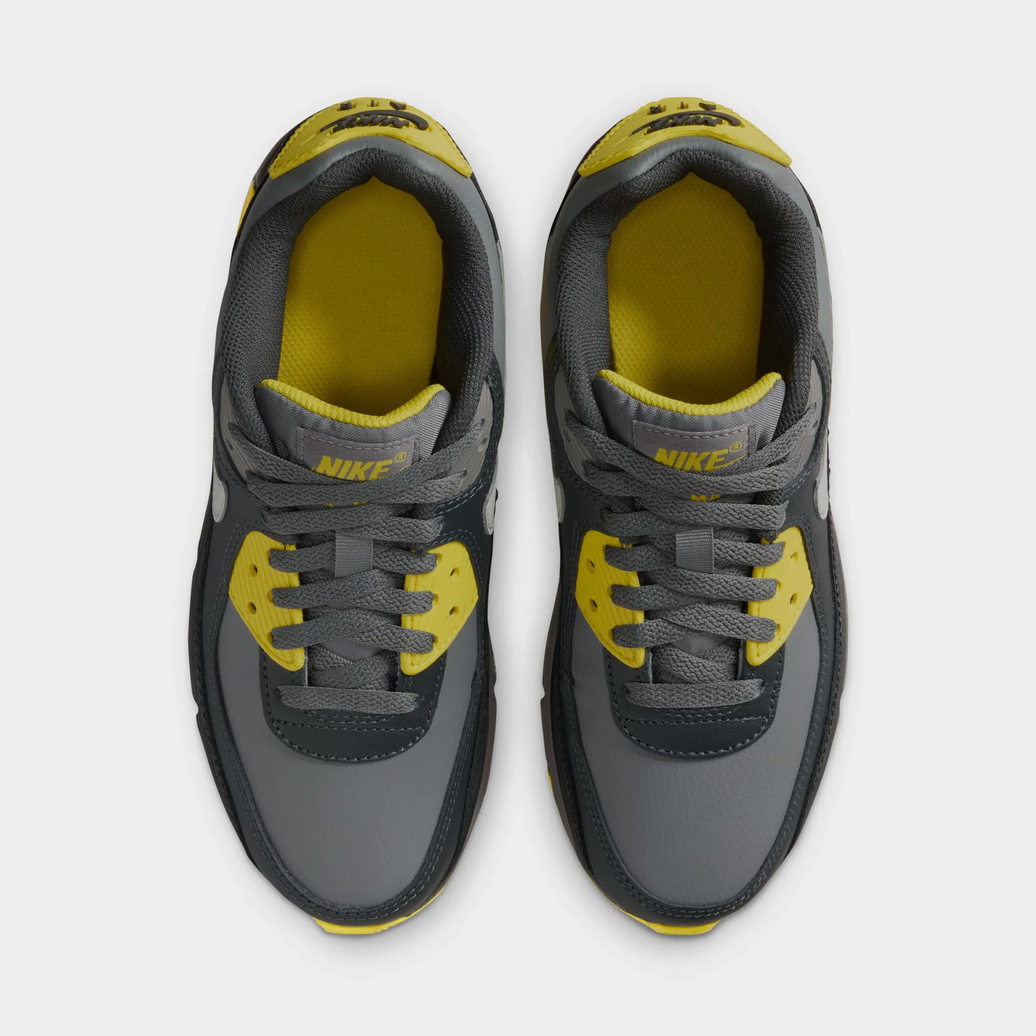 Nike Air Max 90 GS Lightening / Light Silver - Smoke Grey - Image 5