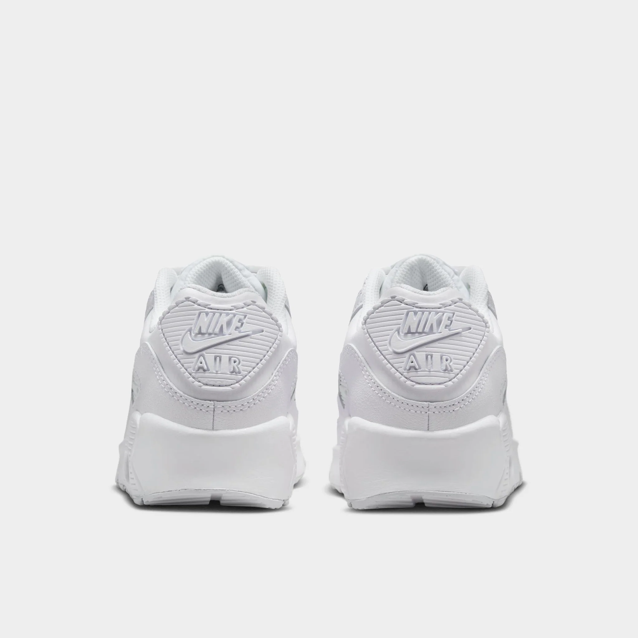 Nike Air Max 90 LTR GS White / White - Metallic Silver - Image 4