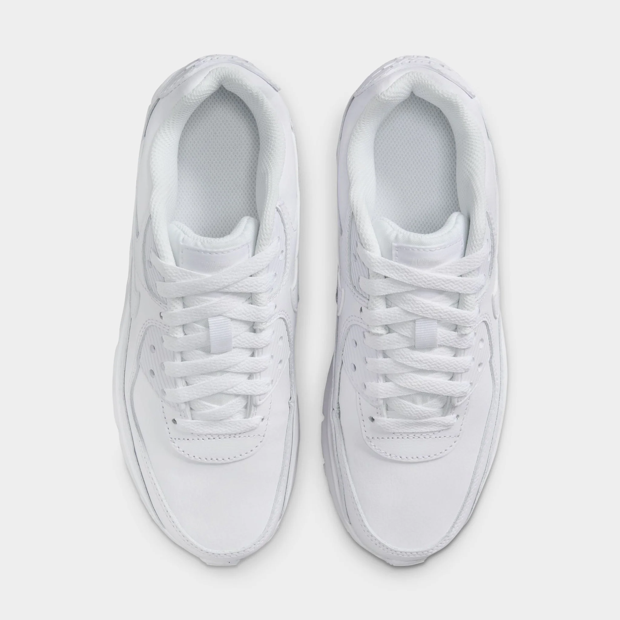 Nike Air Max 90 LTR GS White / White - Metallic Silver - Image 5
