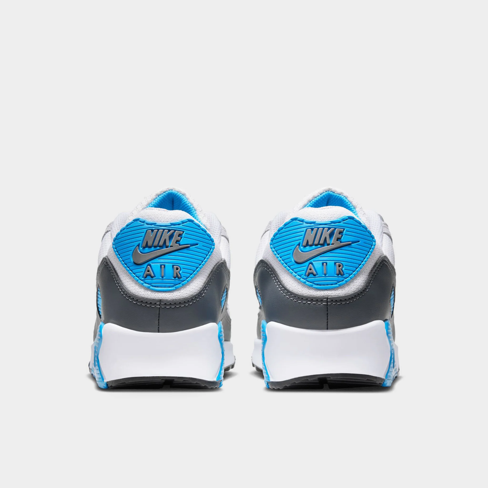 Nike Air Max 90 White / Blue / Grey - Image 5