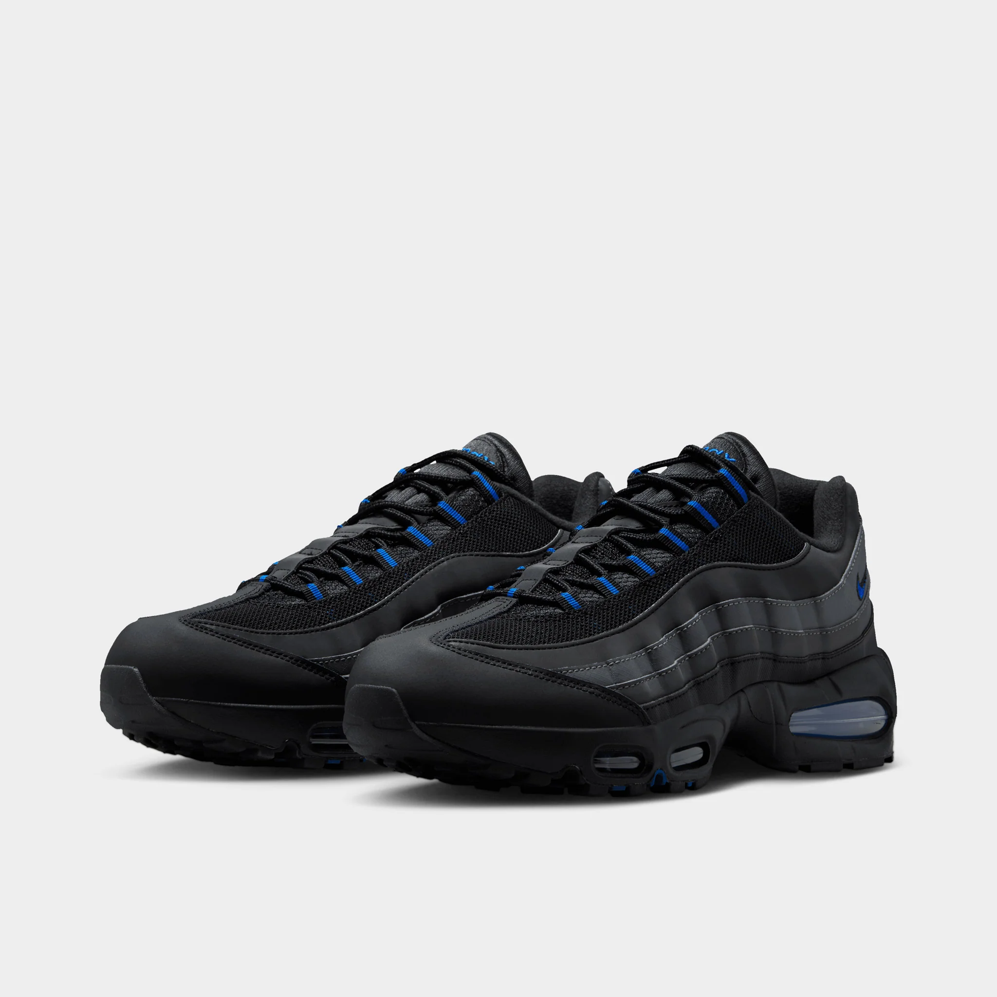 Nike Air Max 95 Big Bubble Black / Grey / Blue - Image 2