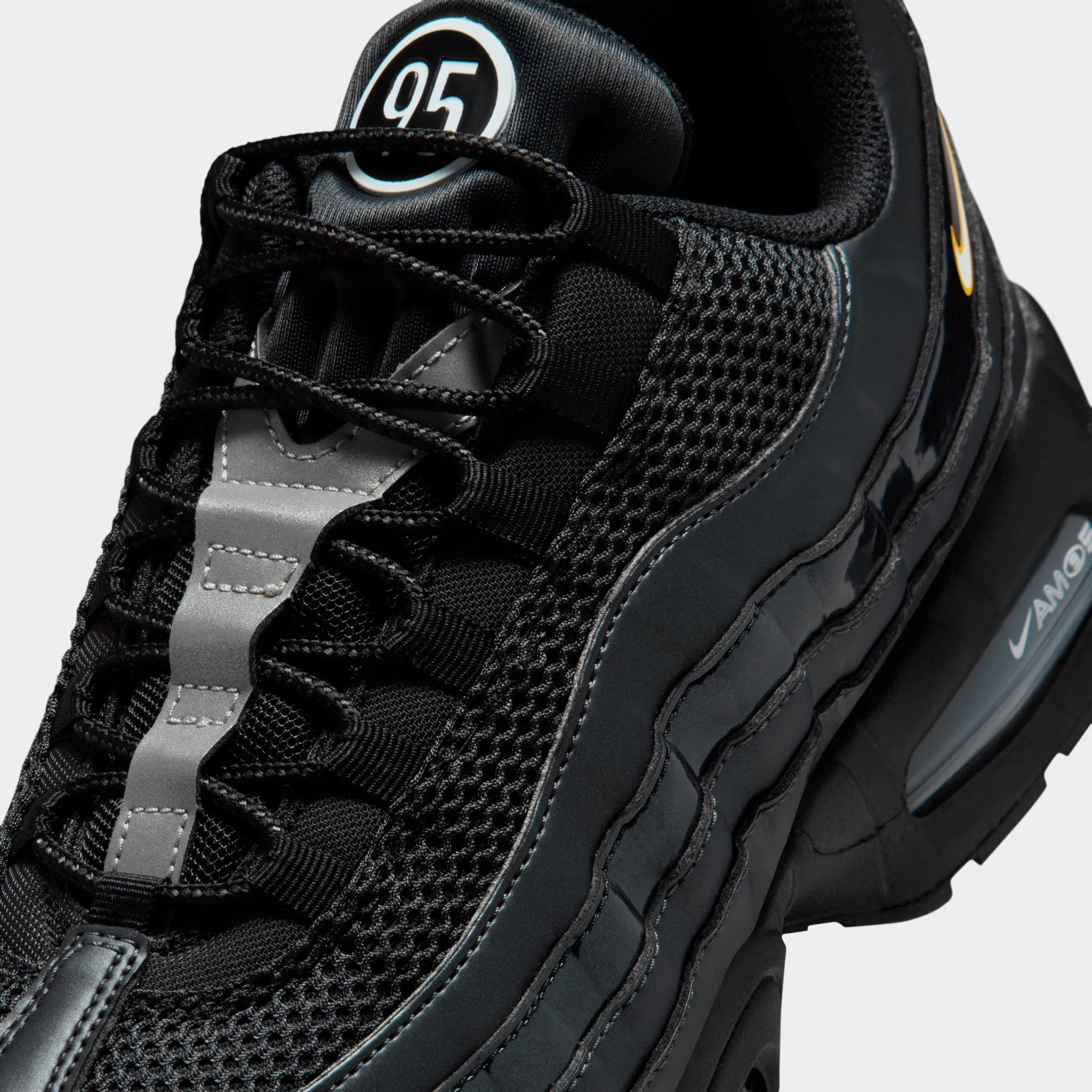 Nike Air Max 95 Big Bubble SE Black / Gold - Image 3
