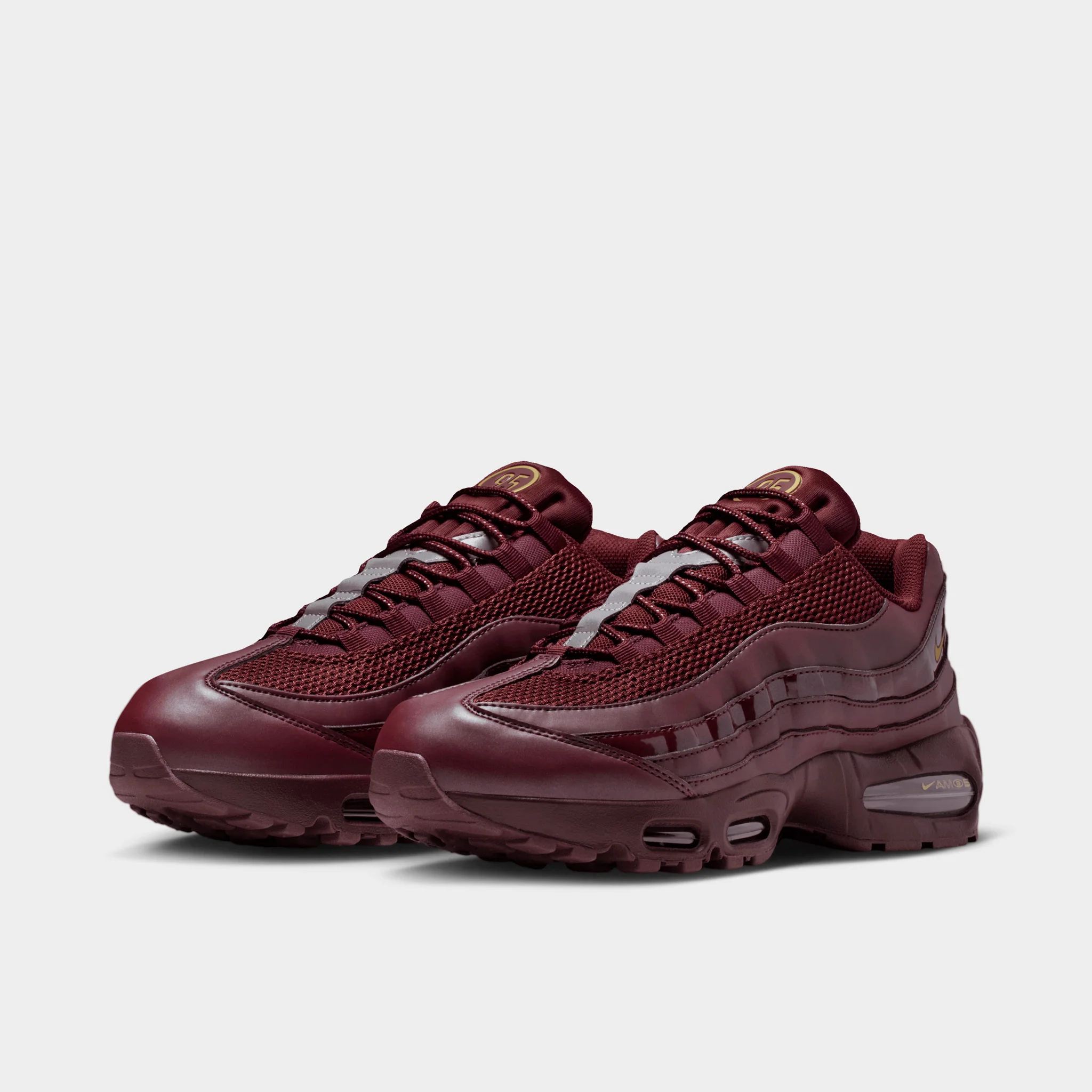 Nike Air Max 95 Big Bubble SE Burgundy / Gold - Image 2