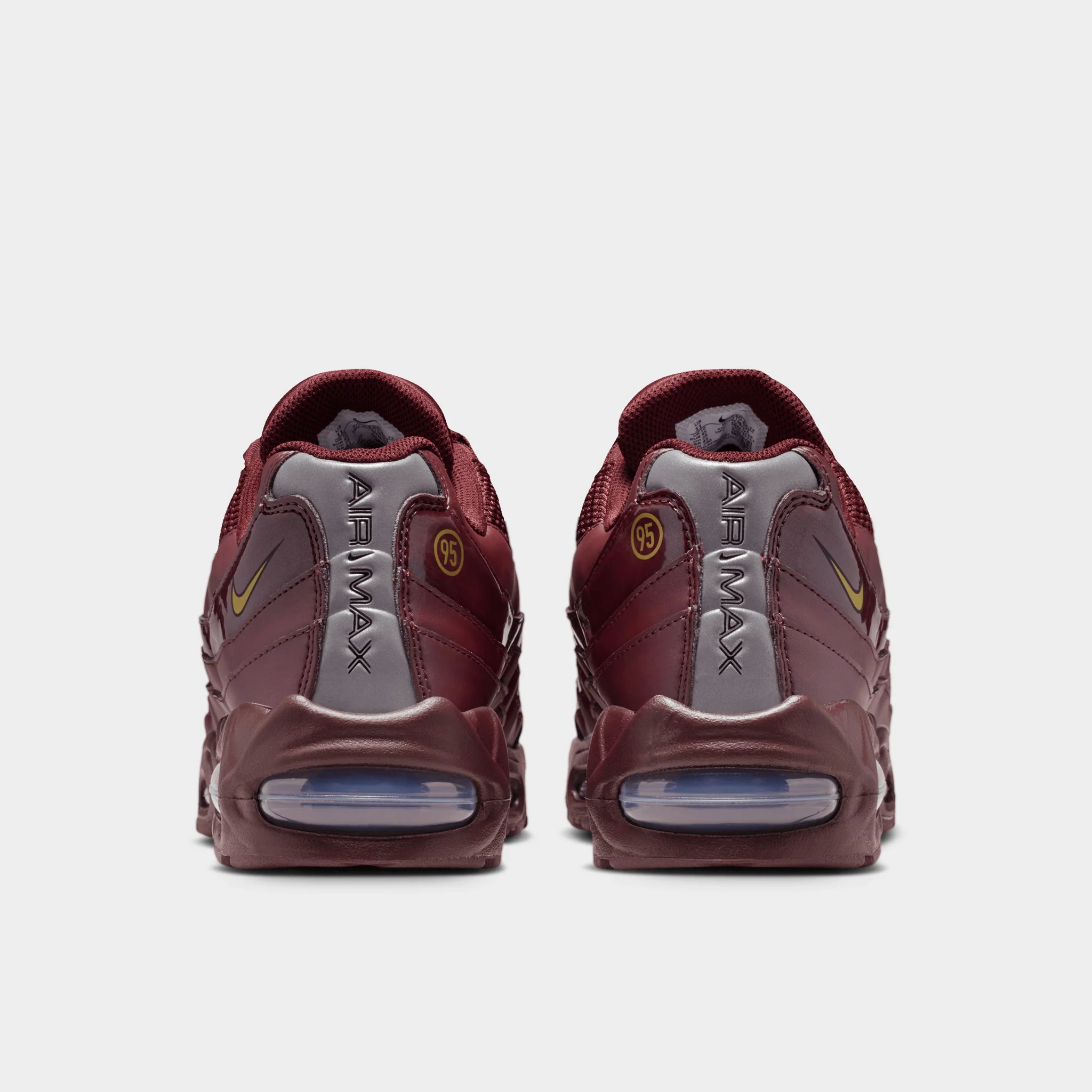 Nike Air Max 95 Big Bubble SE Burgundy / Gold - Image 4