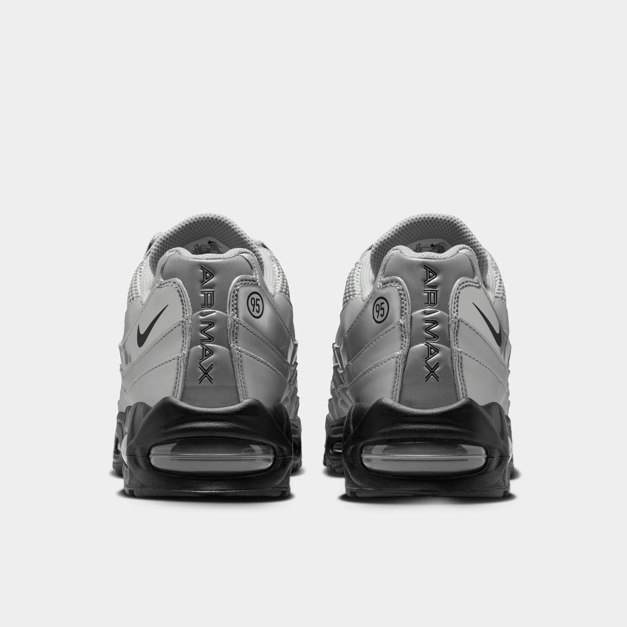 Nike Air Max 95 Big Bubble SE Silver / Black - Image 4