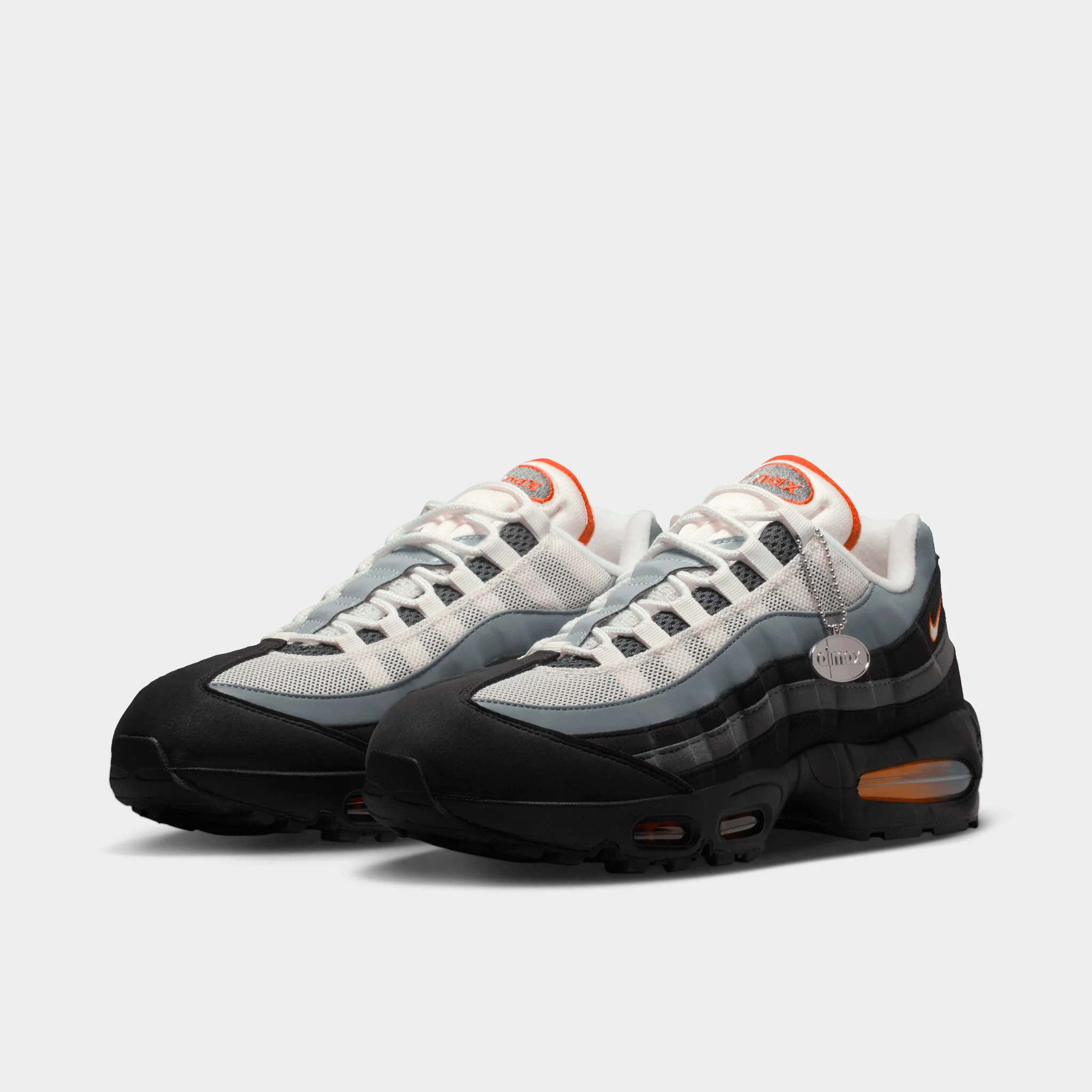 Nike Air Max 95 Black / Grey / Orange - Image 2
