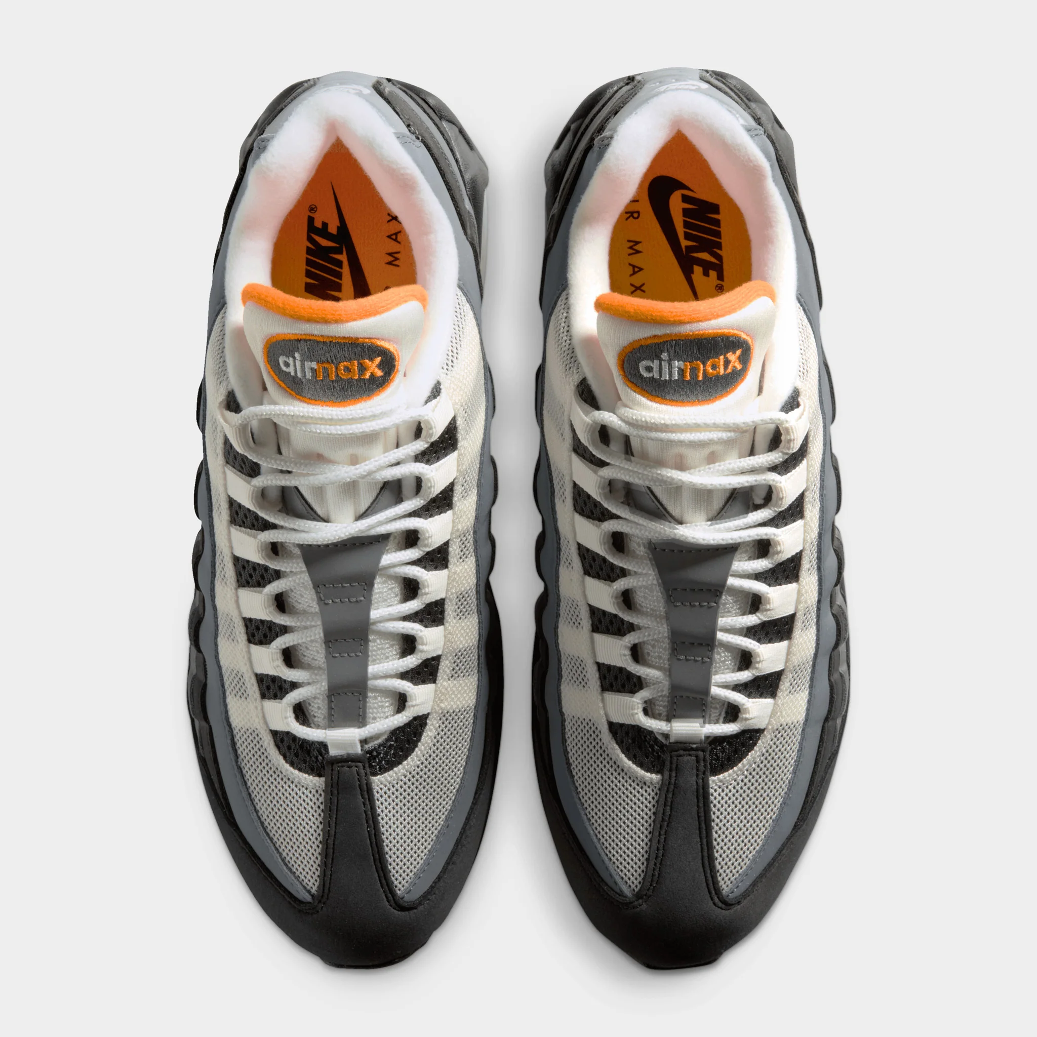 Nike Air Max 95 Black / Grey / Orange - Image 5