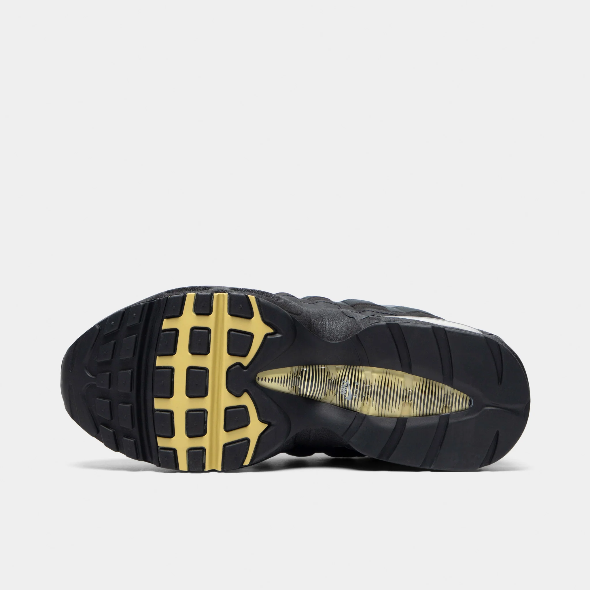 Nike Air Max 95 GS Black / Buff Gold - Anthrachite - Image 6