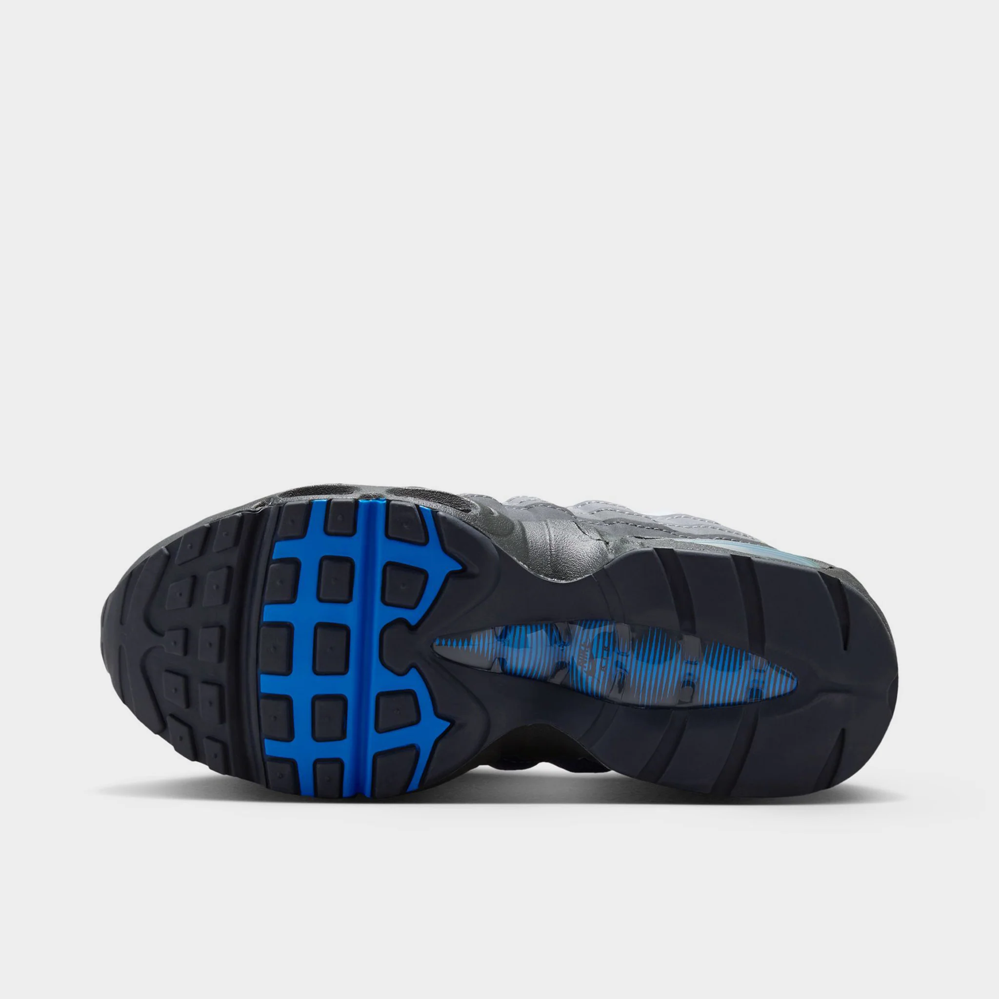 Nike Air Max 95 GS Black / Photo Blue - Action Green - Image 7
