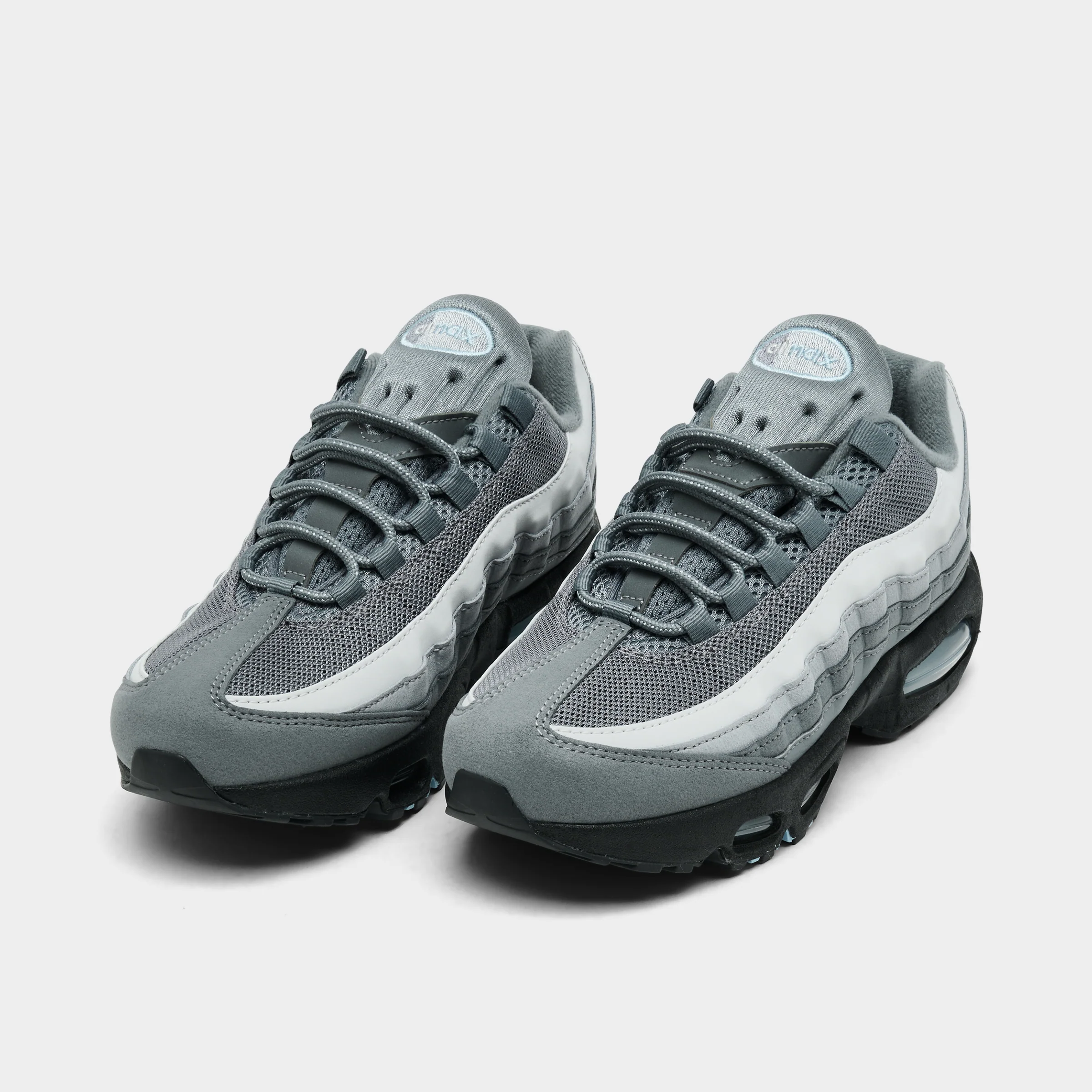 Nike Air Max 95 GS Cool Grey / Psychic Blue - Image 2