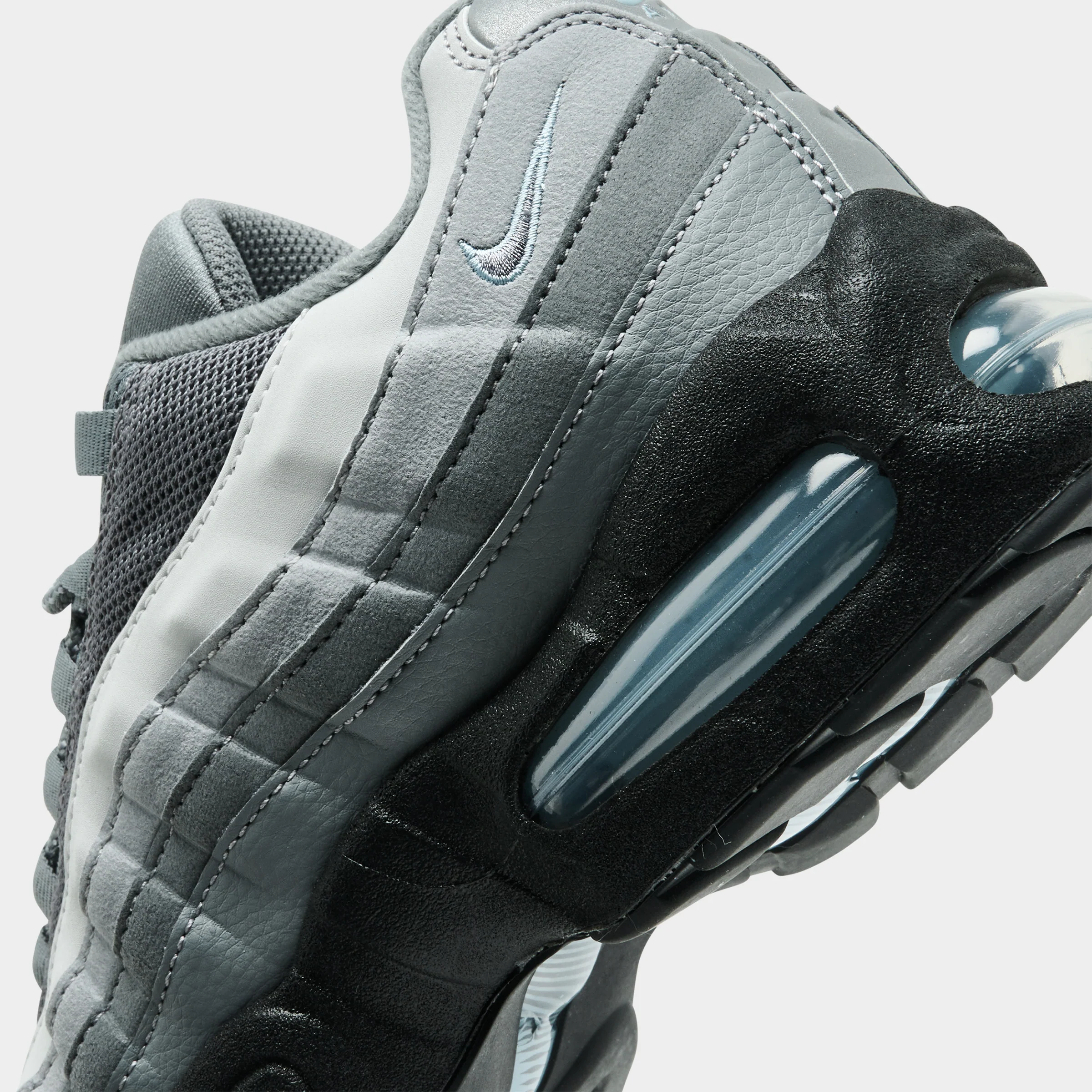 Nike Air Max 95 GS Cool Grey / Psychic Blue - Image 3