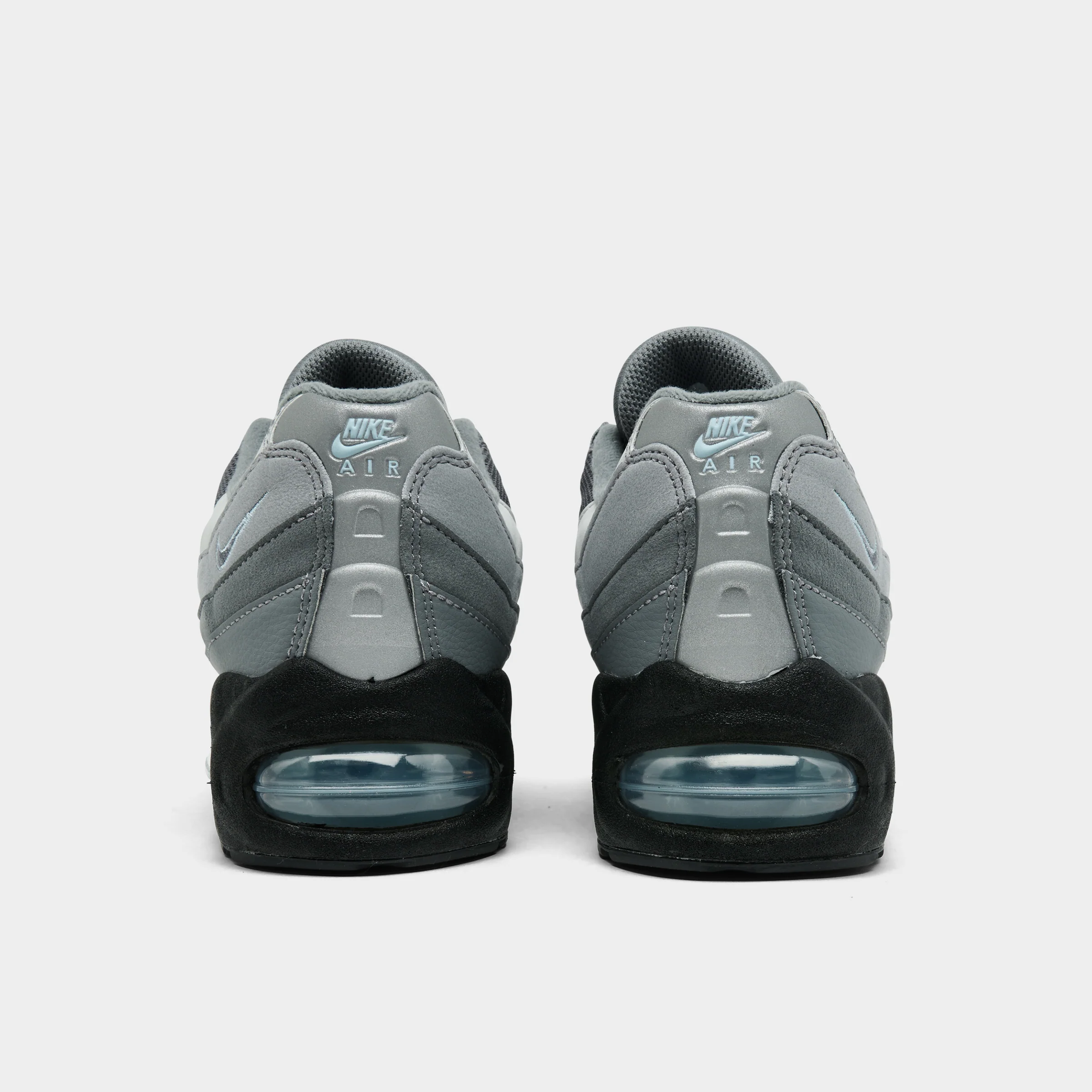 Nike Air Max 95 GS Cool Grey / Psychic Blue - Image 4