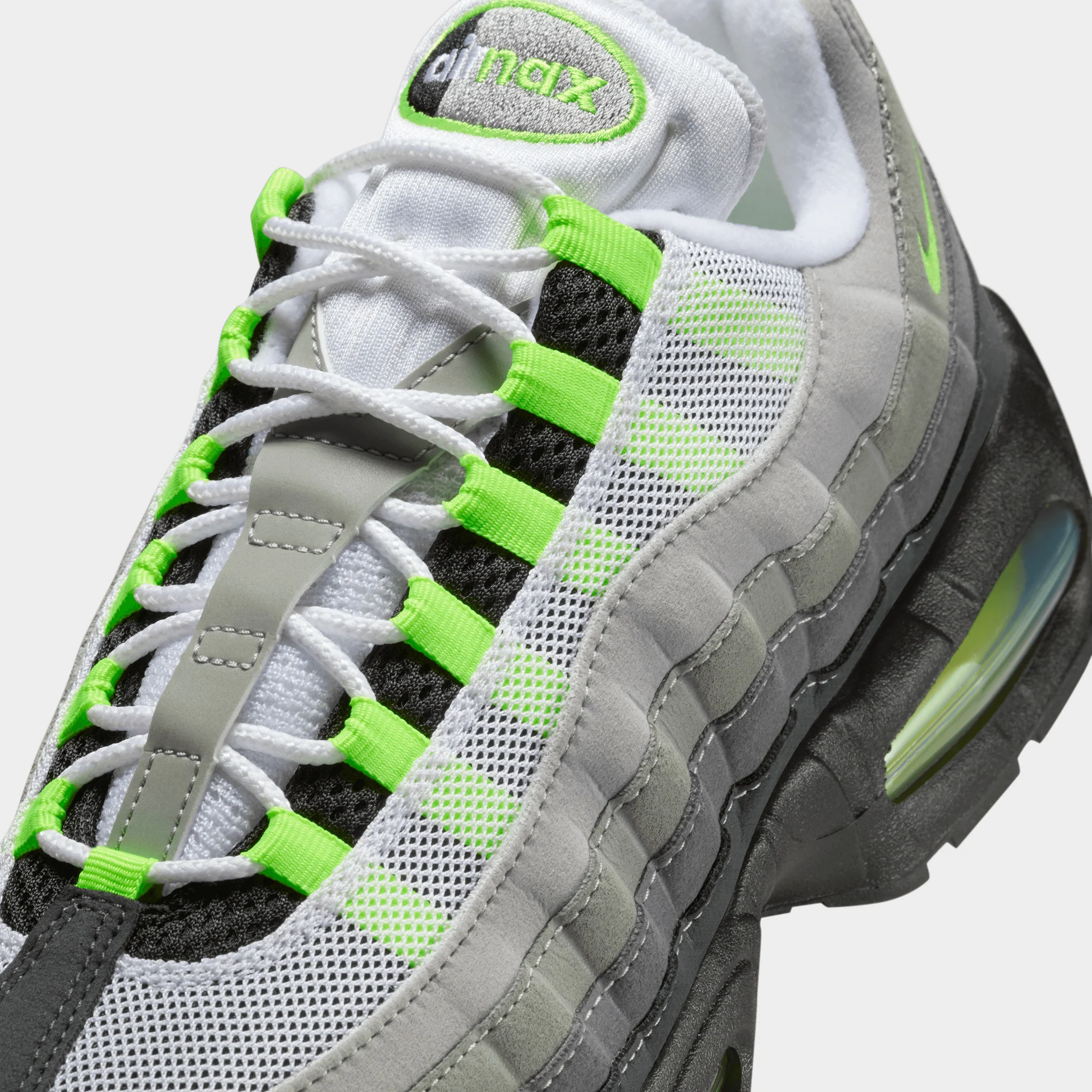 Nike Air Max 95 OG Black / Neon Yellow - Image 3