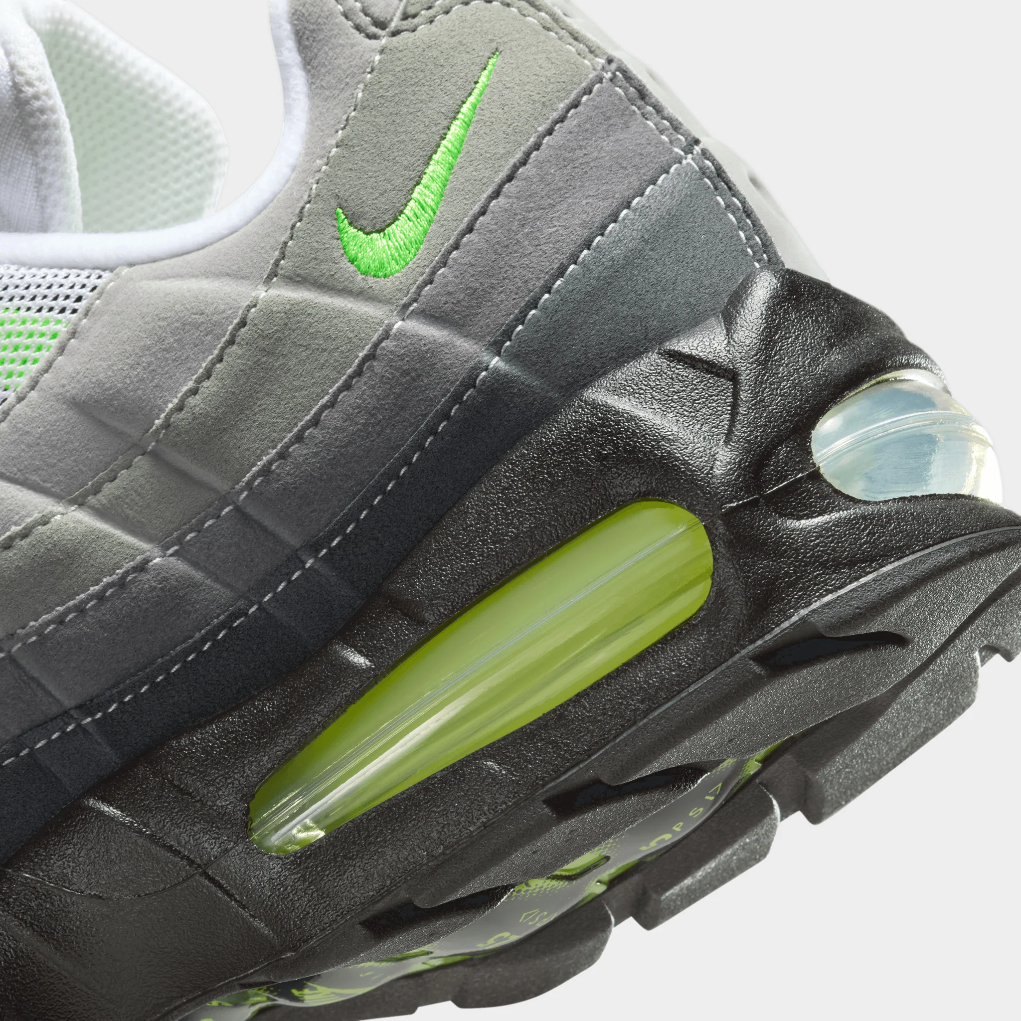 Nike Air Max 95 OG Black / Neon Yellow - Image 4