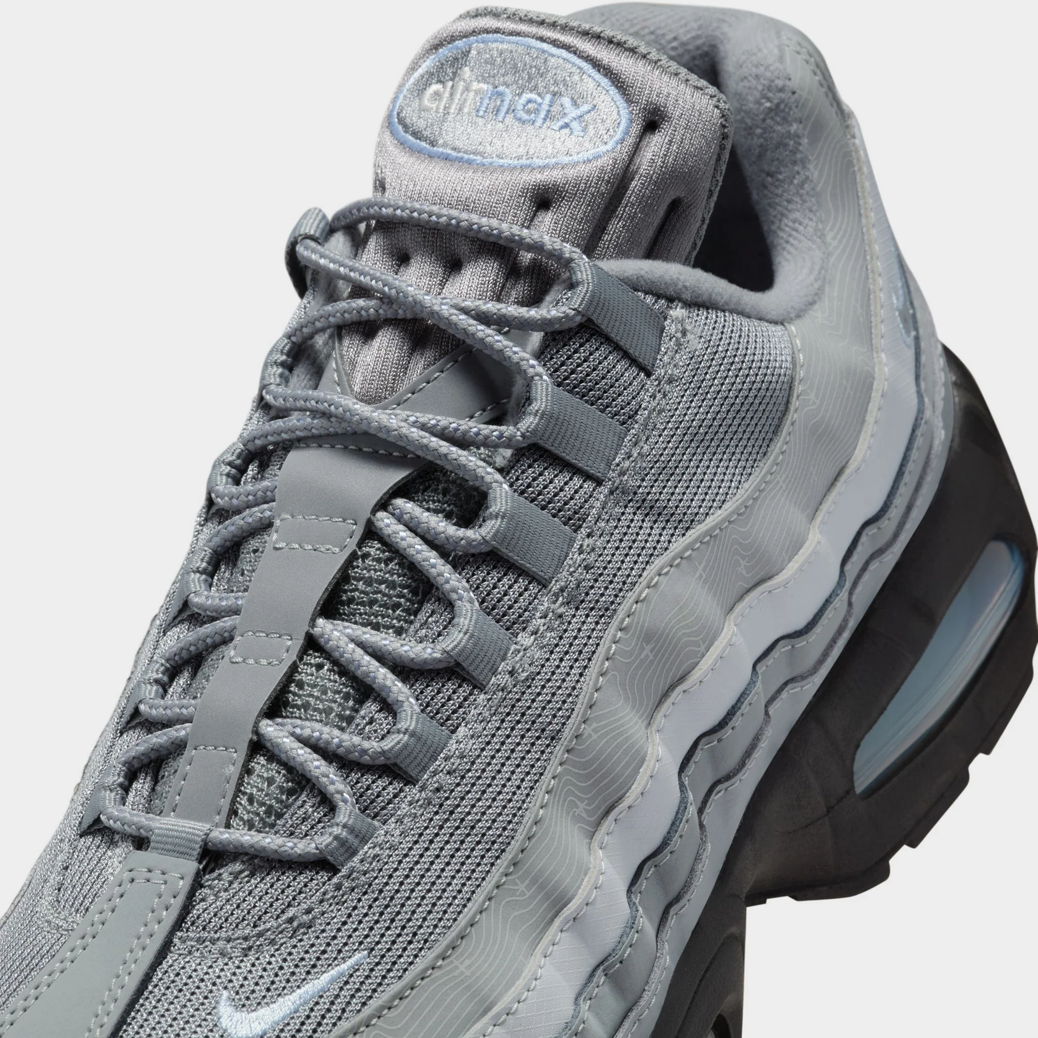 Nike Air Max 95 OG Cool Grey / Psychic Blue - Image 3