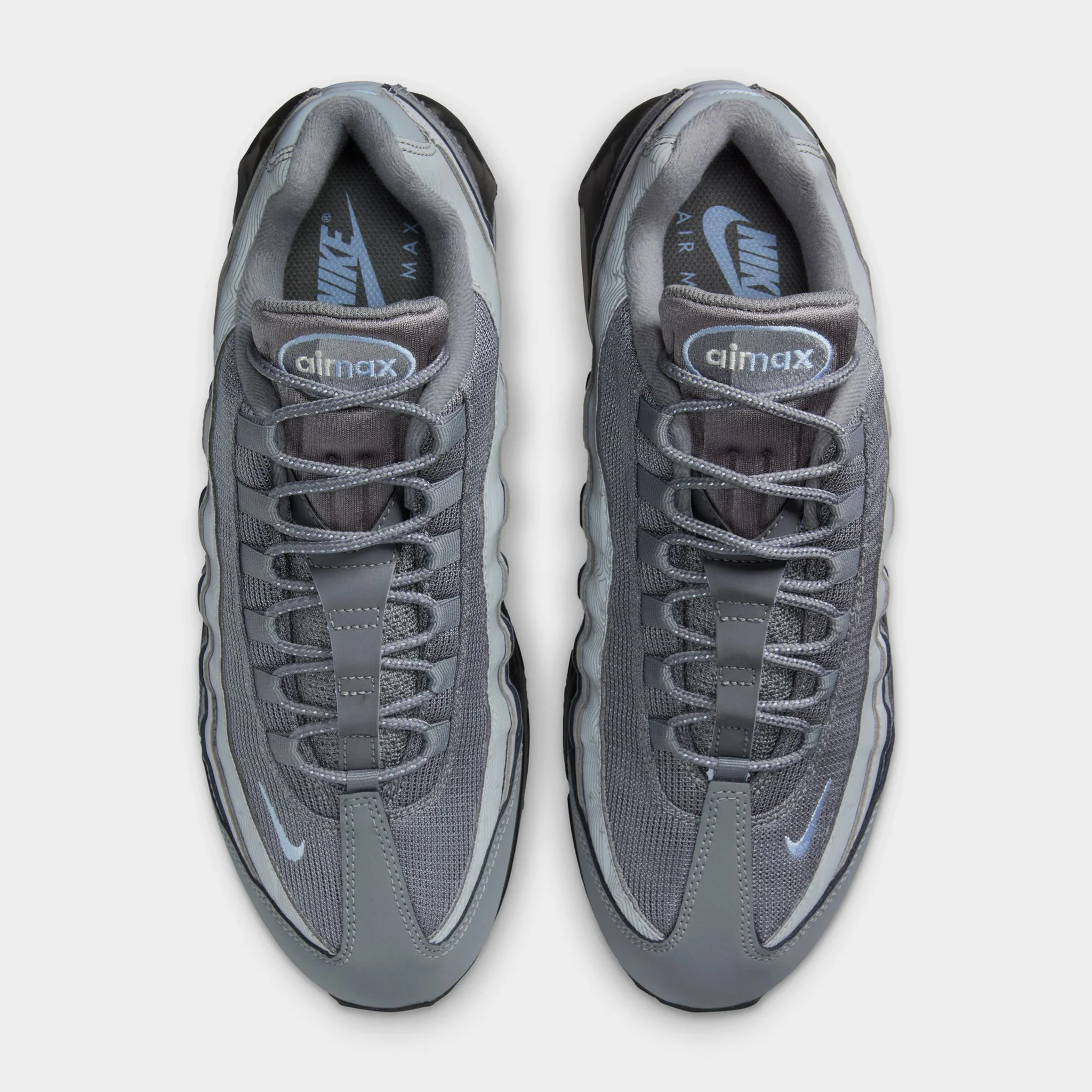 Nike Air Max 95 OG Cool Grey / Psychic Blue - Image 5