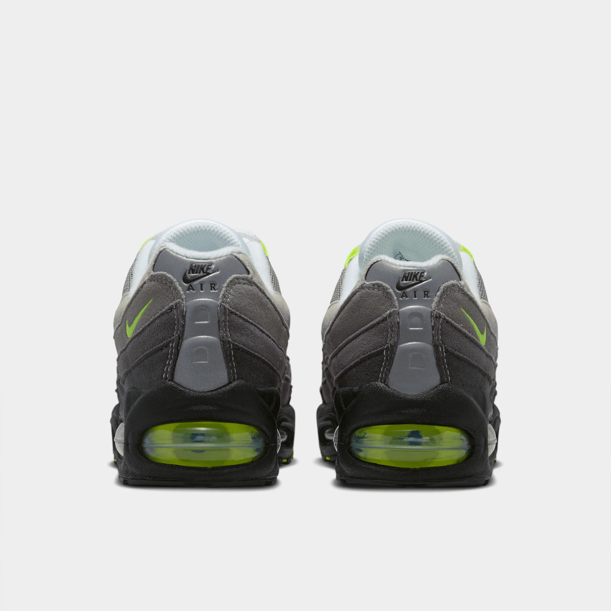 Nike Air Max 95 OG GS Black / Neon Yellow - Anthracite - Image 4