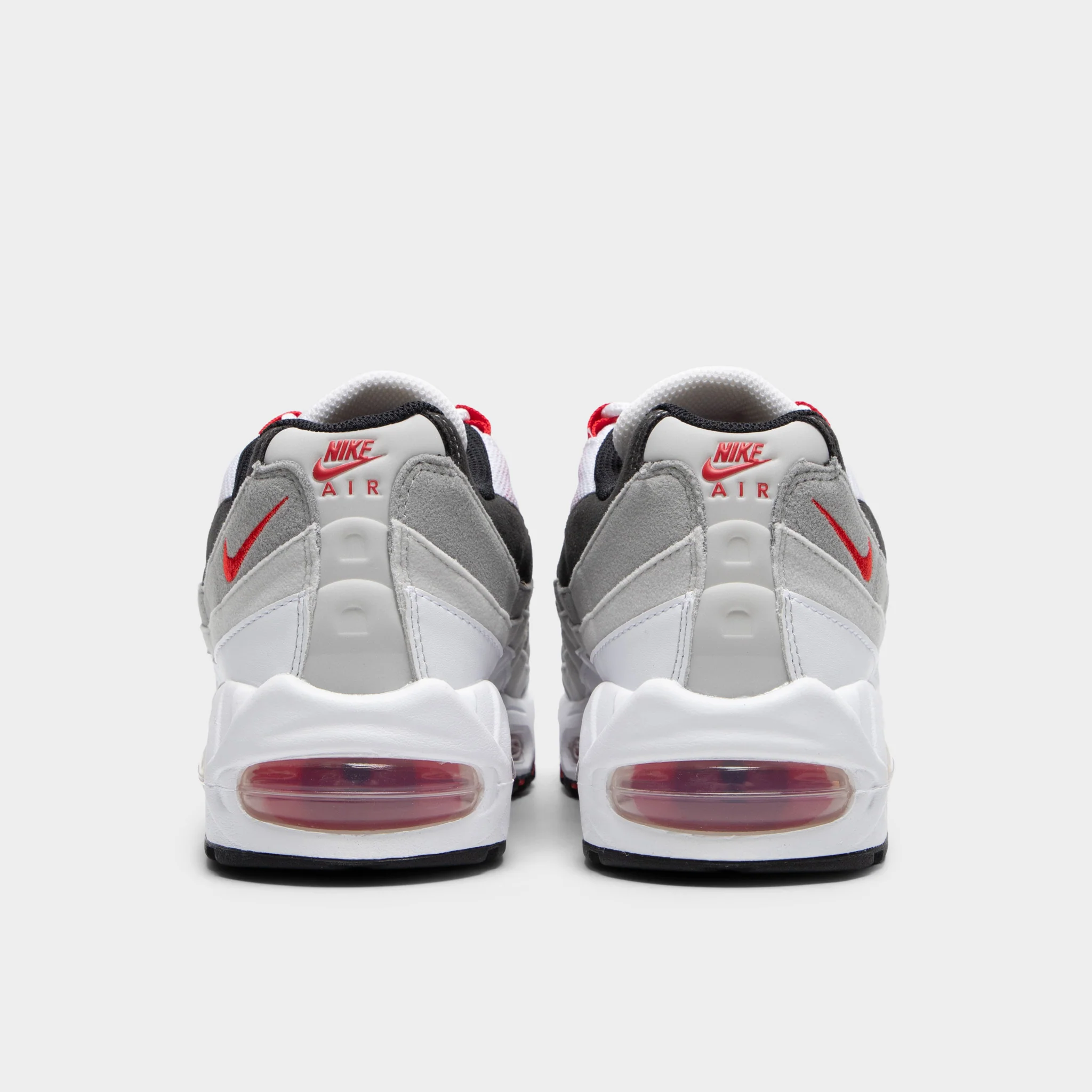 Nike Air Max 95 White / Comet Red - Neutral Grey - Image 4