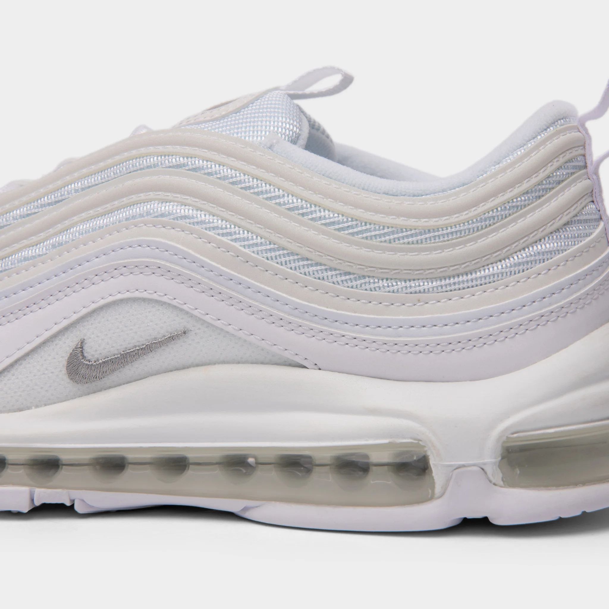 Nike Air Max 97 White / Wolf Grey - Black - Image 3