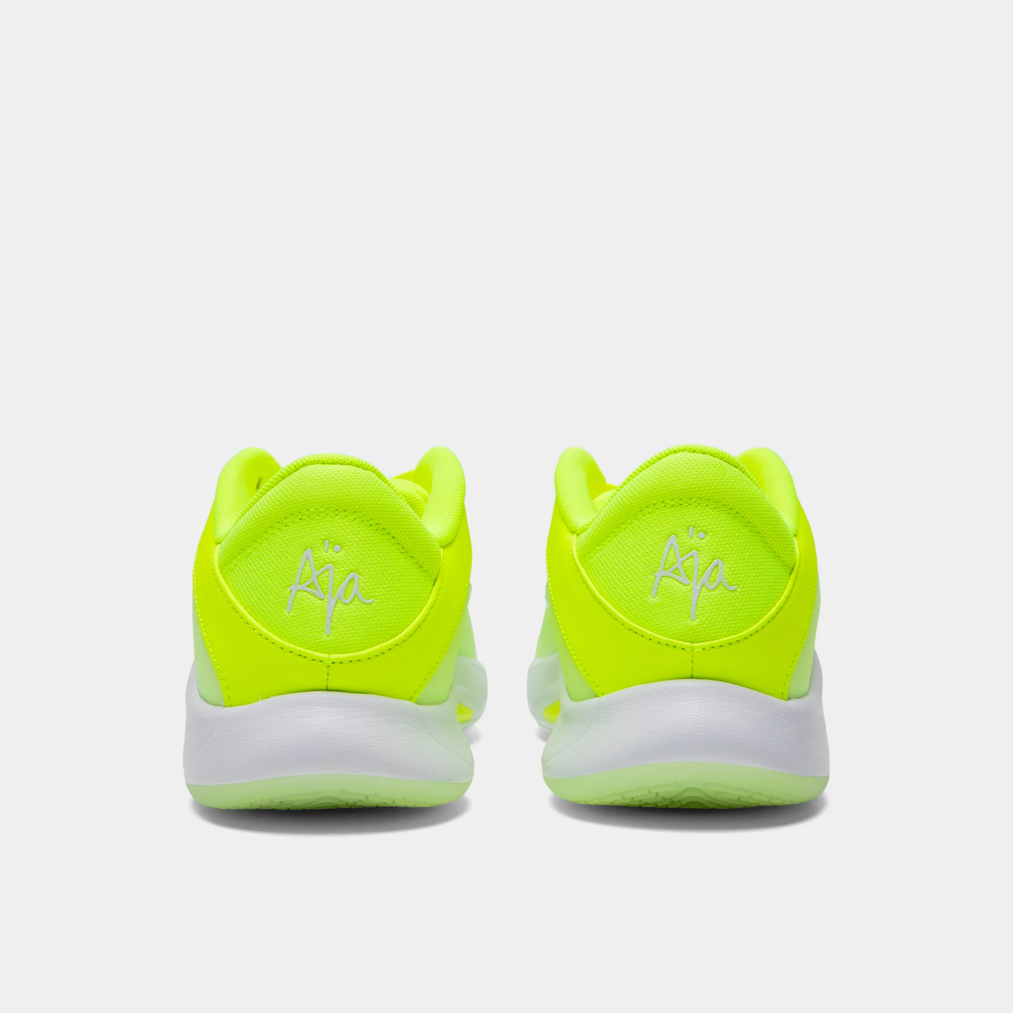 Nike A'JA One Neon / White - Image 4