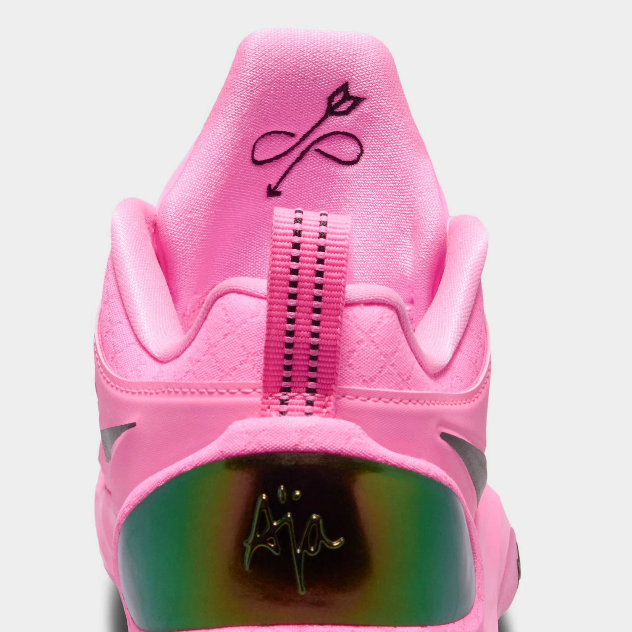 Nike A'Ja Two GS Pink Blast / Black - Image 3